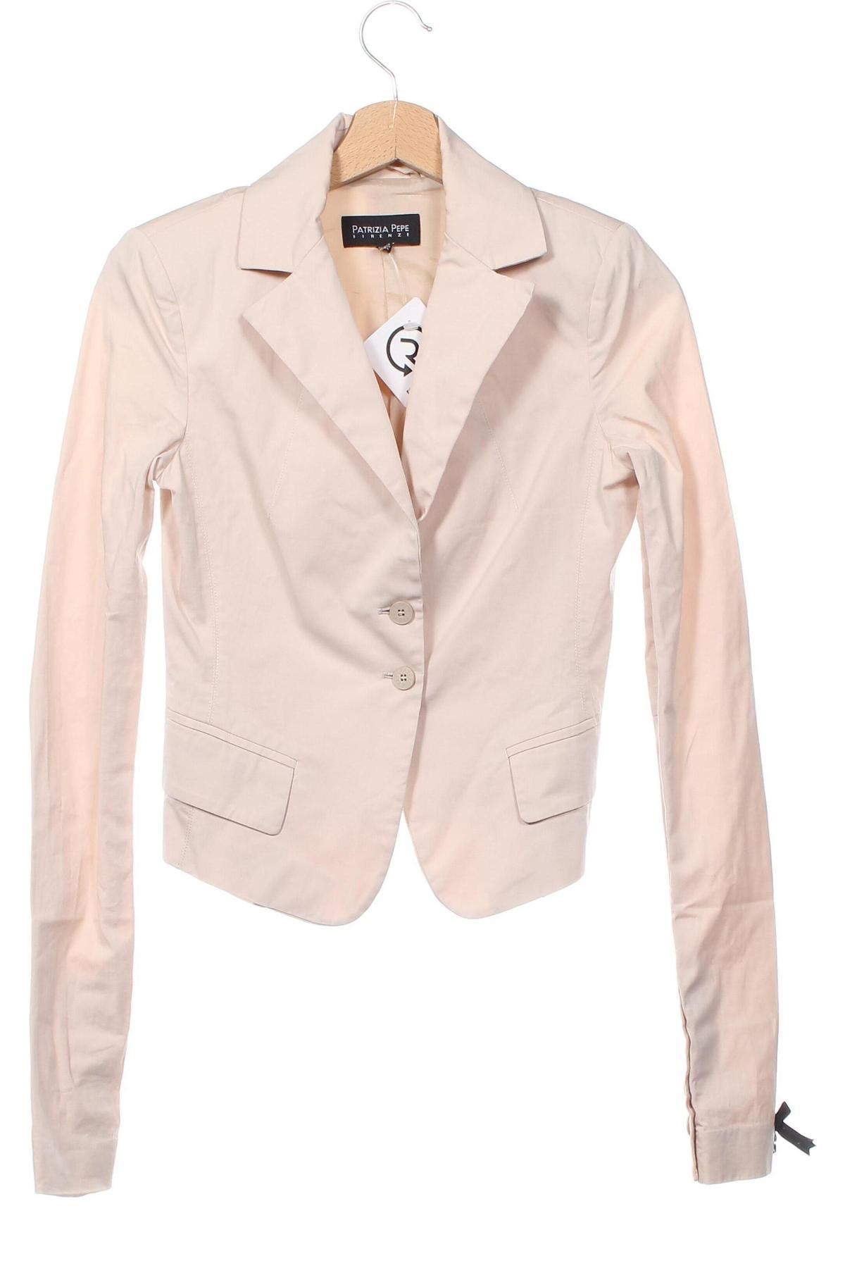 Damen Blazer Patrizia Pepe, Größe XS, Farbe Beige, Preis 46,24 €