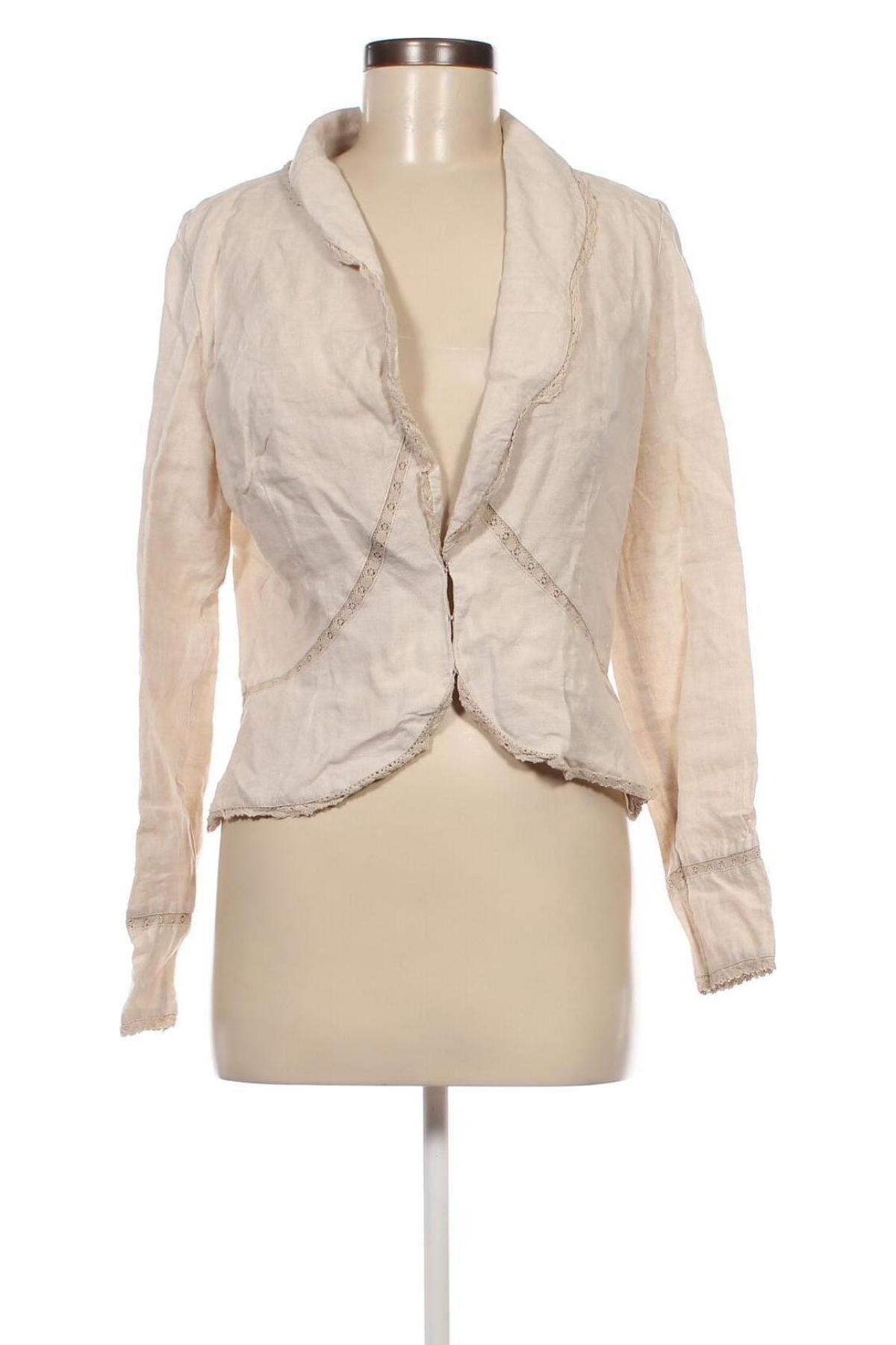 Damen Blazer Per Una By Marks & Spencer, Größe M, Farbe Beige, Preis 24,49 €