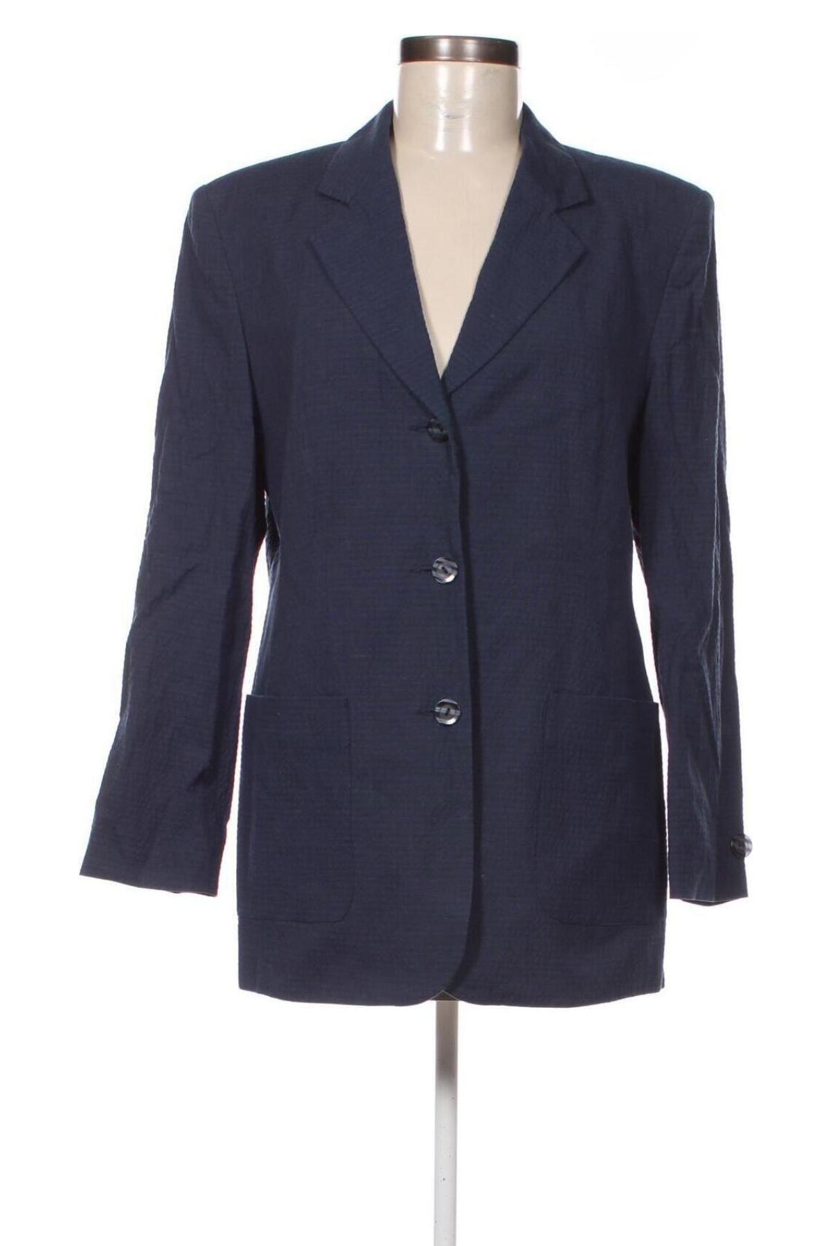 Damen Blazer Peter Hahn, Größe L, Farbe Blau, Preis € 75,99