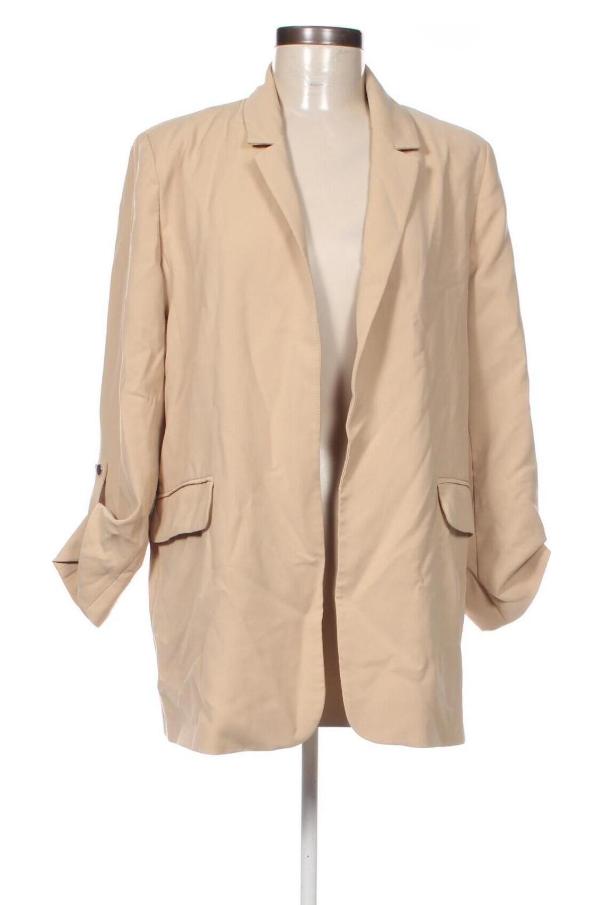 Damen Blazer Pull&Bear, Größe M, Farbe Beige, Preis € 33,79