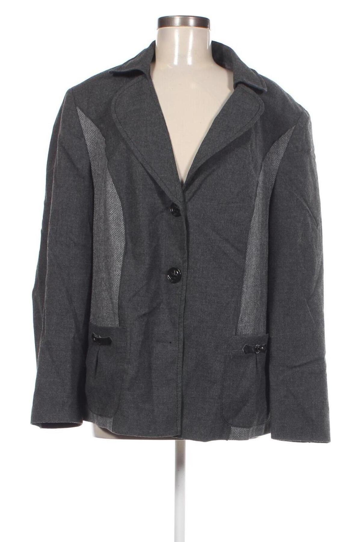 Damen Blazer Samoon By Gerry Weber, Größe XXL, Farbe Grau, Preis € 33,99