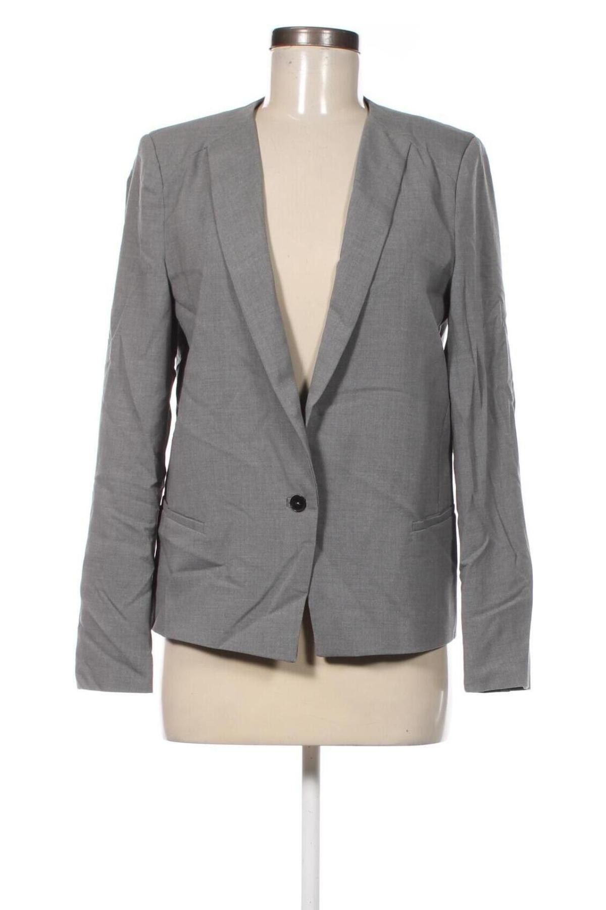 Damen Blazer Selected Femme, Größe M, Farbe Grau, Preis 17,49 €