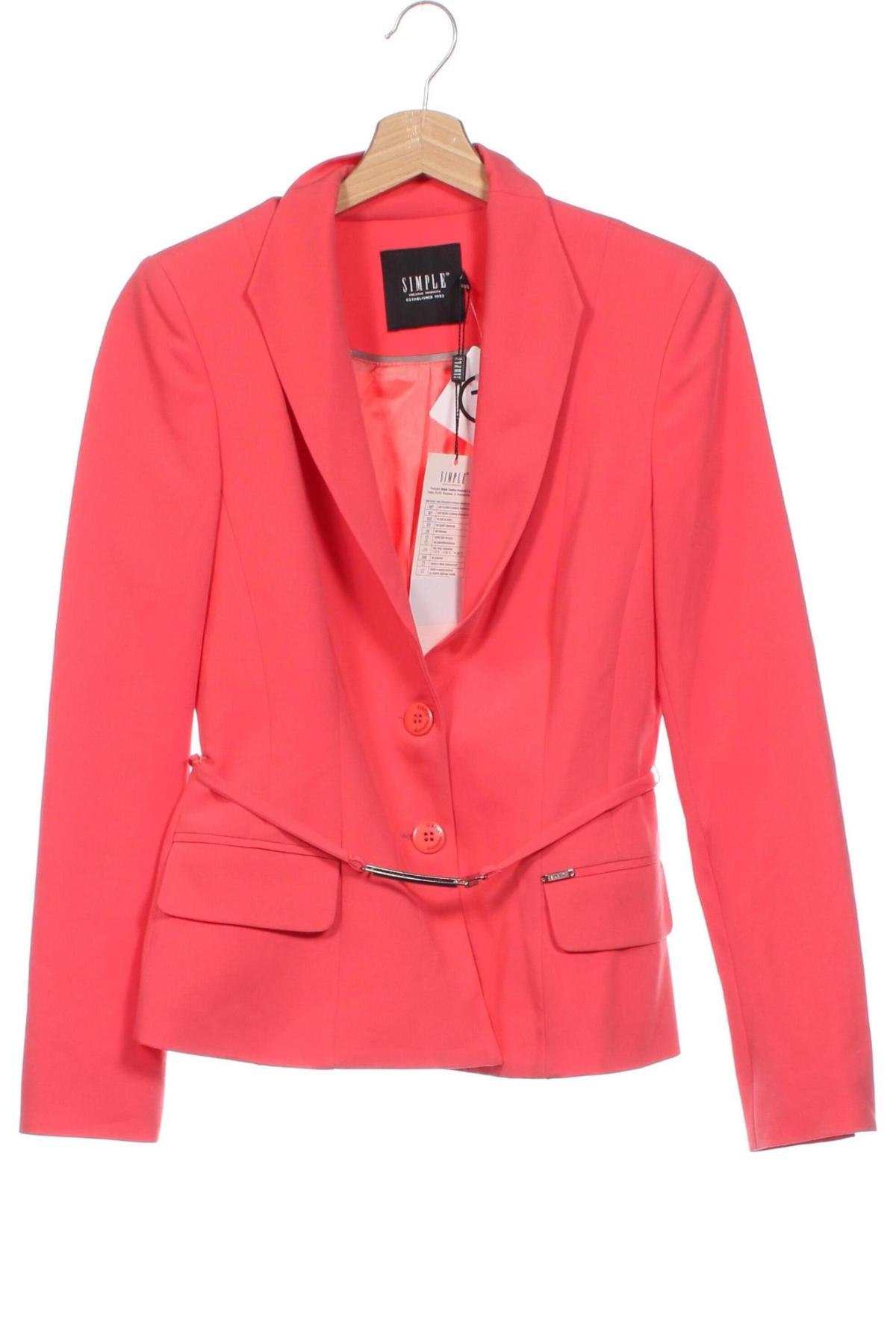 Damen Blazer Simple, Größe XS, Farbe Rosa, Preis € 27,79