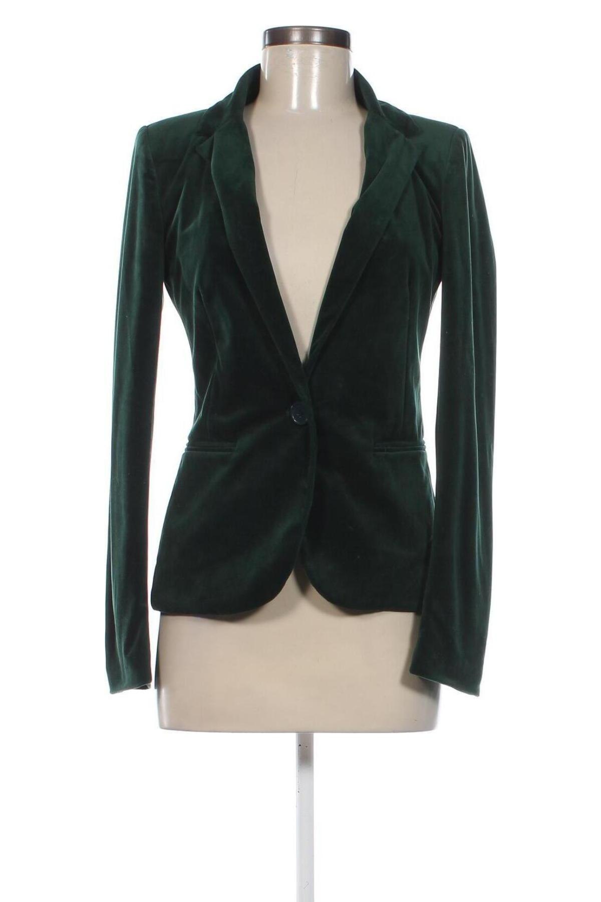 Damen Blazer Stradivarius, Größe S, Farbe Grün, Preis 15,99 €