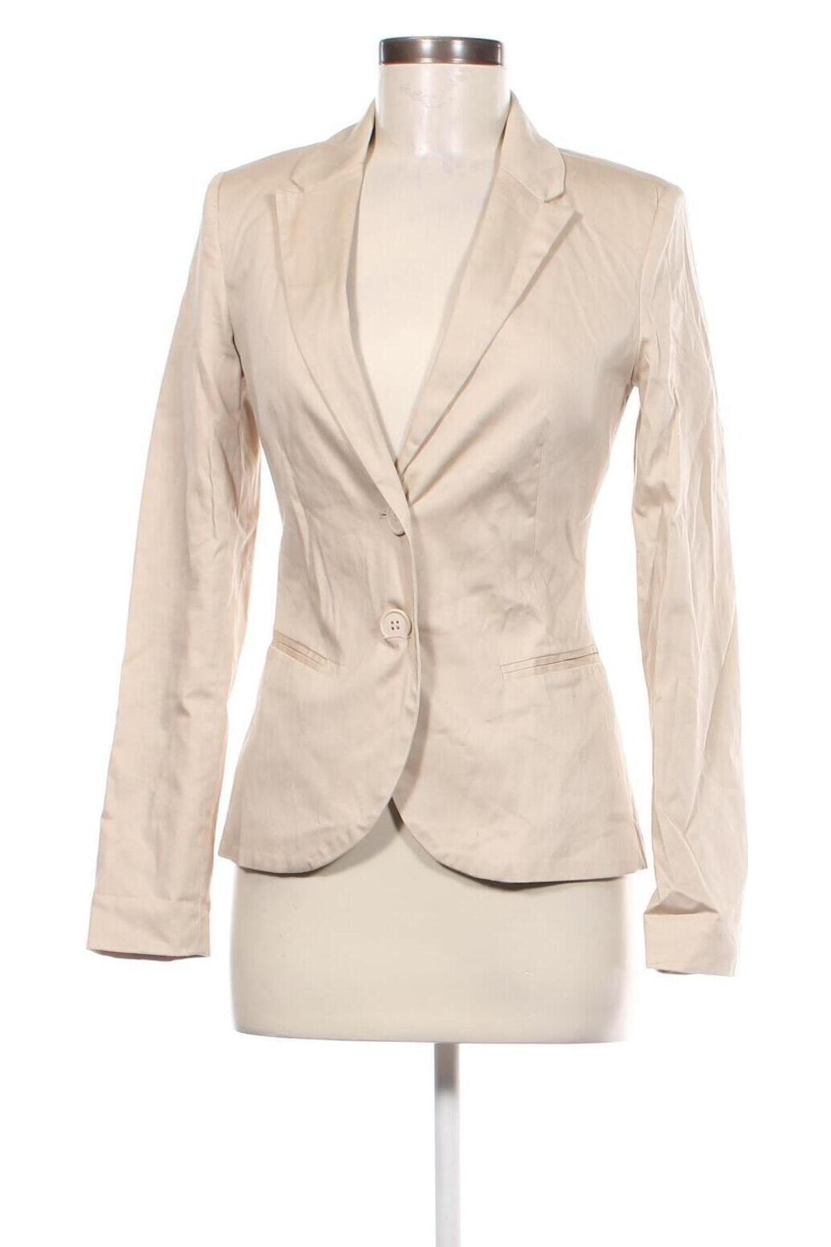 Damen Blazer Stradivarius, Größe S, Farbe Beige, Preis 10,49 €