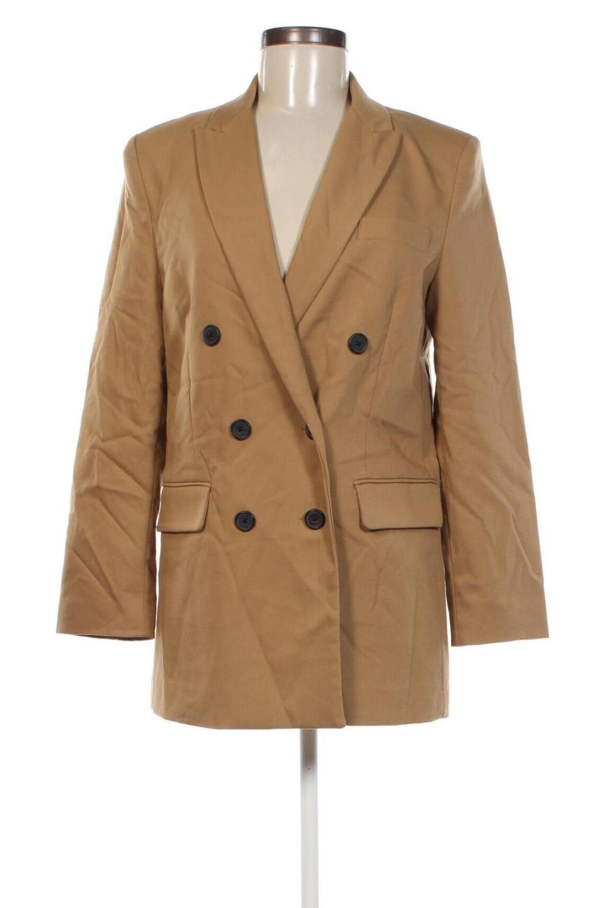 Damen Blazer Stradivarius, Größe XS, Farbe Beige, Preis € 33,79