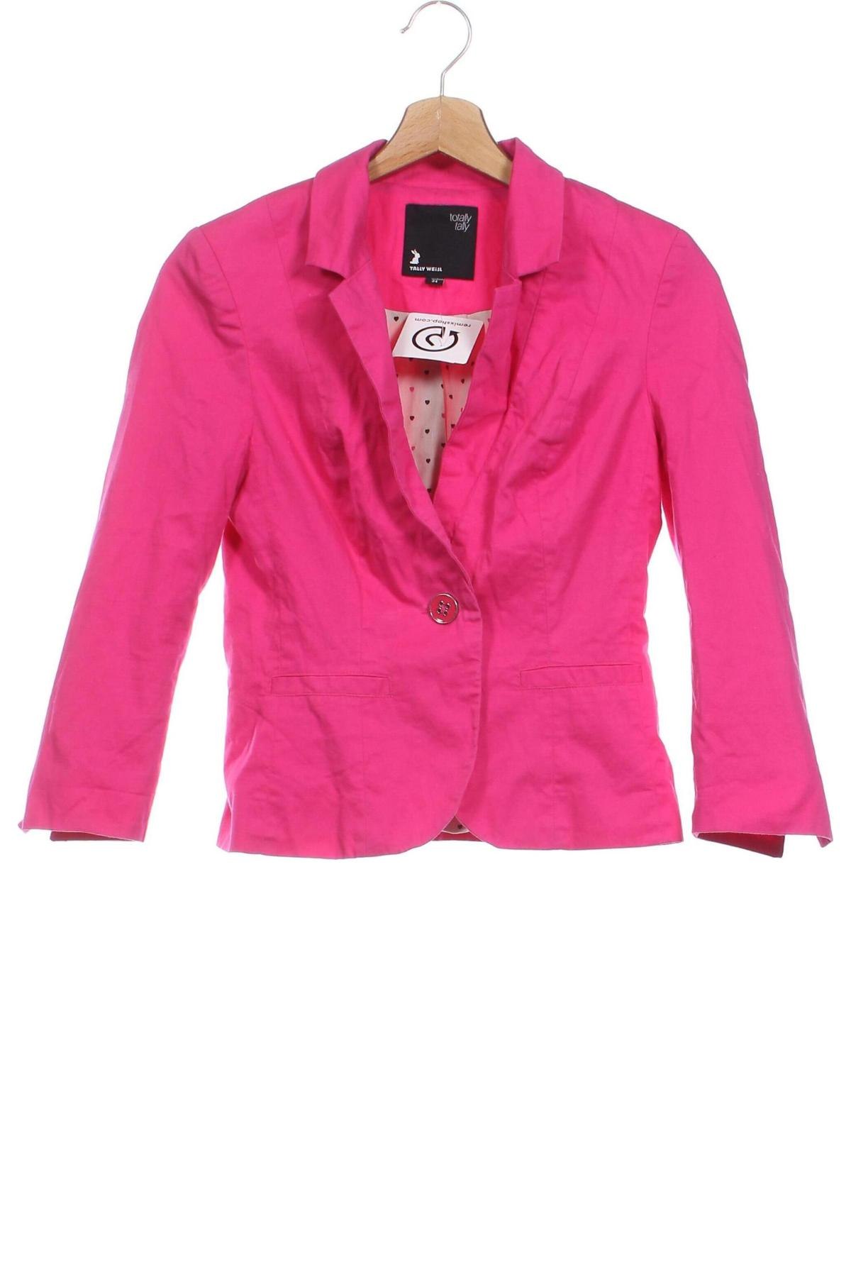 Damen Blazer Tally Weijl, Größe XS, Farbe Rosa, Preis € 16,49