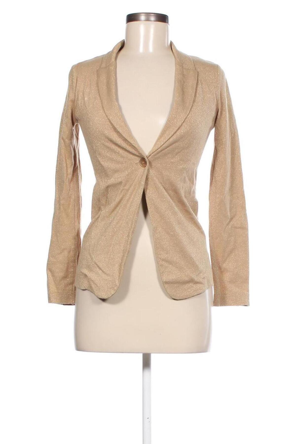 Damen Blazer United Colors Of Benetton, Größe XS, Farbe Beige, Preis 47,79 €