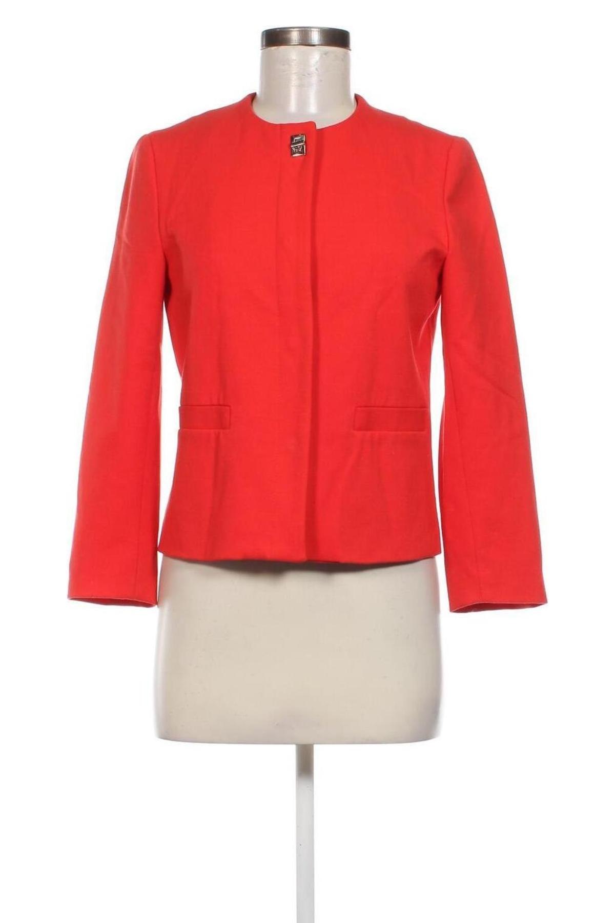 Damen Blazer Zara, Größe M, Farbe Orange, Preis 25,00 €