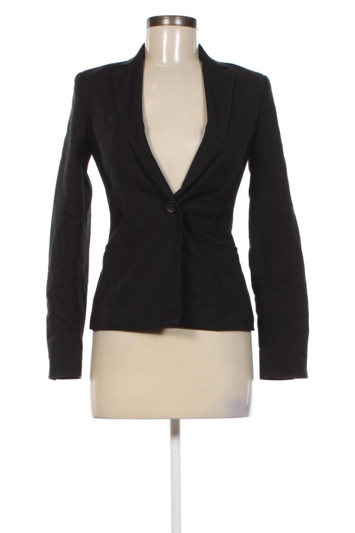 Damen Blazer Zara, Größe XS, Farbe Schwarz, Preis 33,79 €