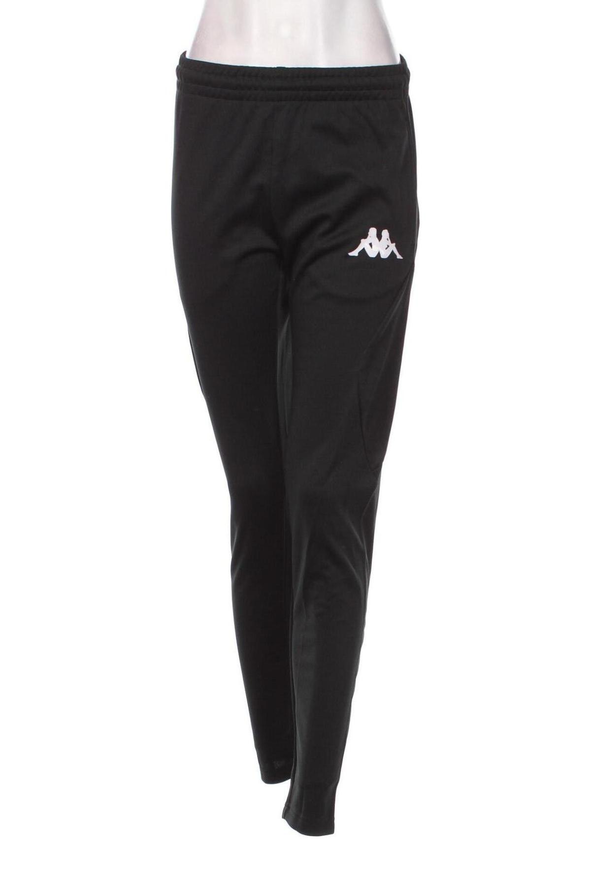 Pantaloni trening de femei Kappa, Mărime S, Culoare Negru, Preț 40,49 Lei