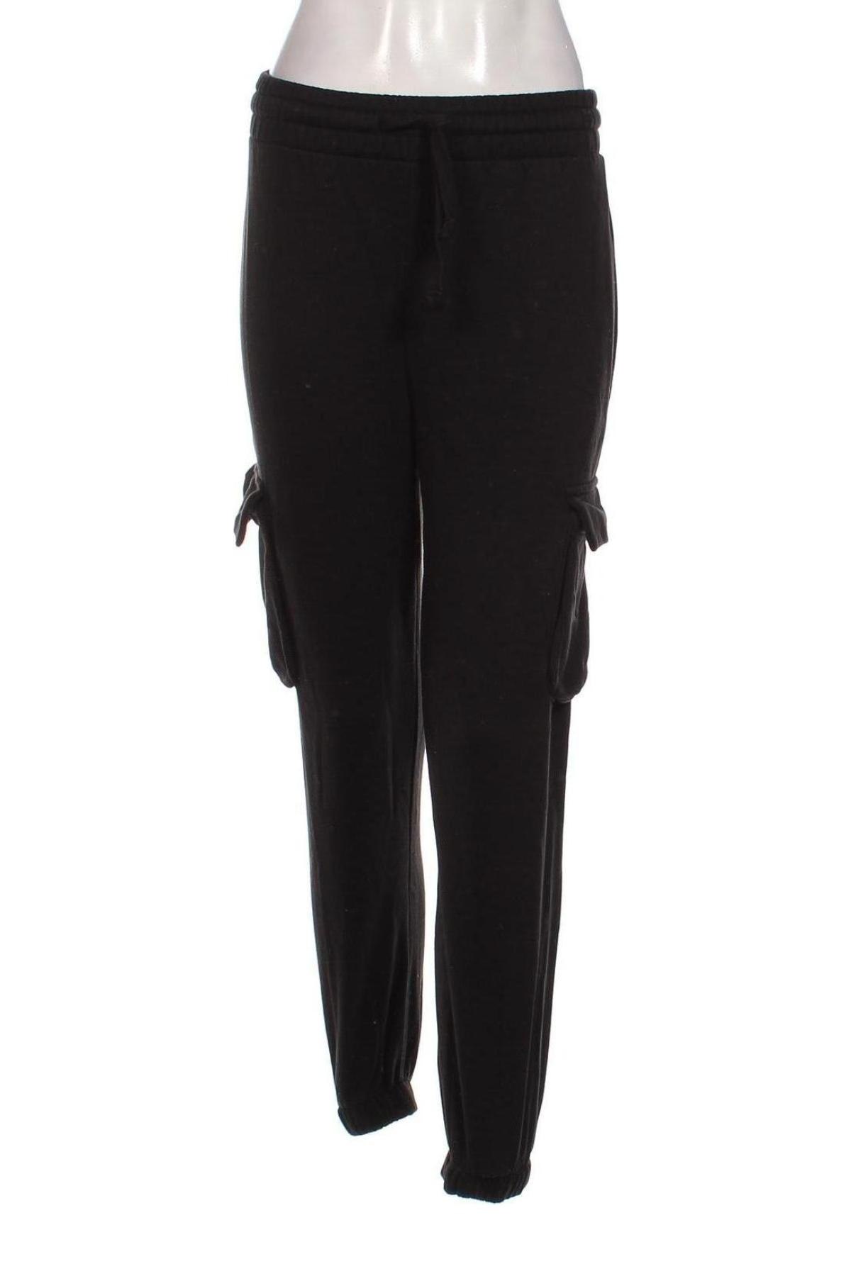 Pantaloni trening de femei Zara, Mărime S, Culoare Negru, Preț 31,99 Lei