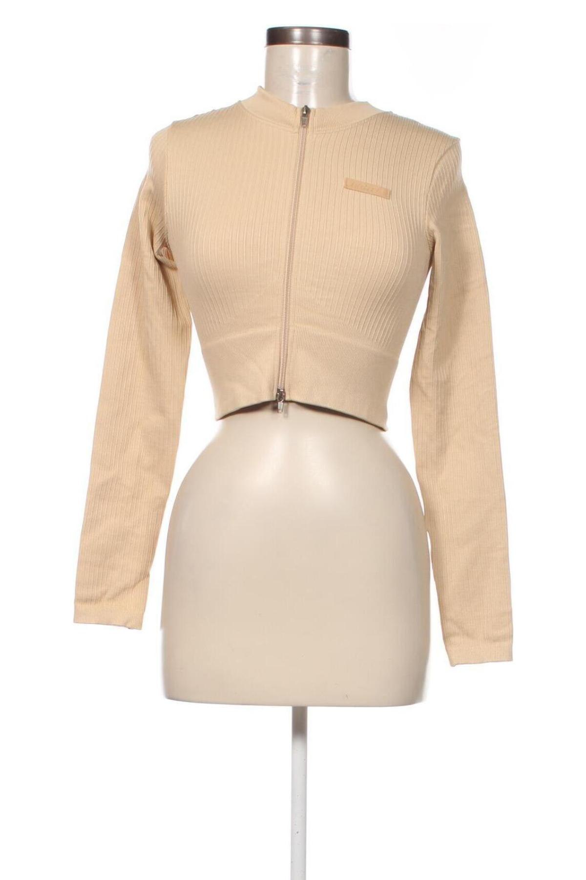 Damen Sportoberteil Bo+Tee, Größe M, Farbe Beige, Preis 20,29 €