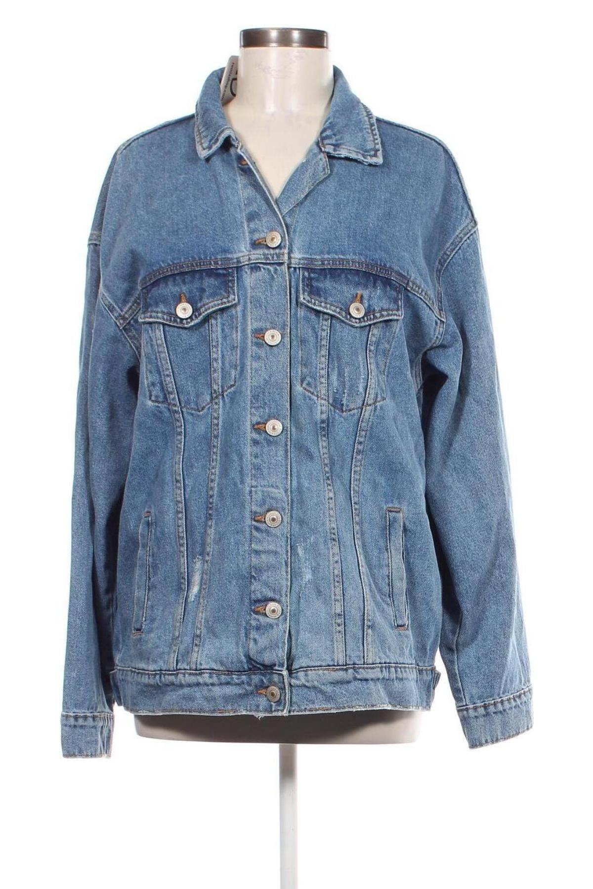 Damenjacke Bershka, Größe M, Farbe Blau, Preis € 27,29