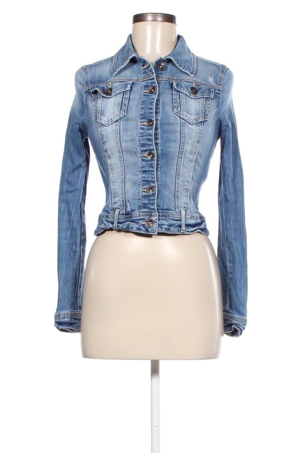 Damenjacke Stradivarius, Größe S, Farbe Blau, Preis € 27,29