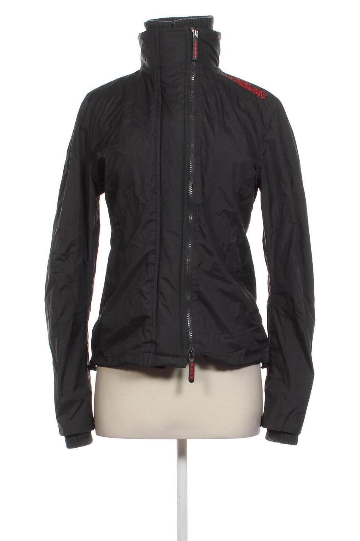 Damenjacke Superdry, Größe L, Farbe Grau, Preis € 47,99