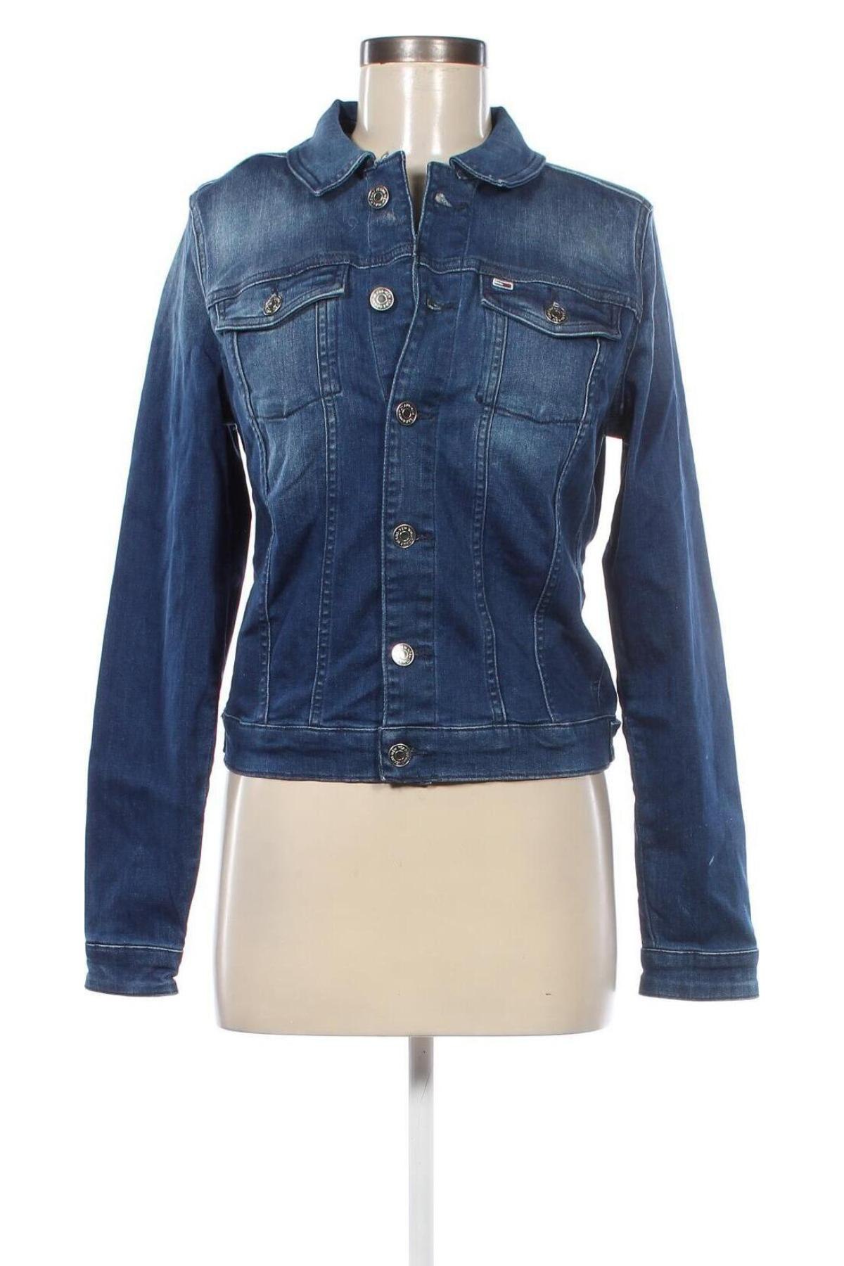 Damenjacke Tommy Jeans, Größe M, Farbe Blau, Preis 105,49 €