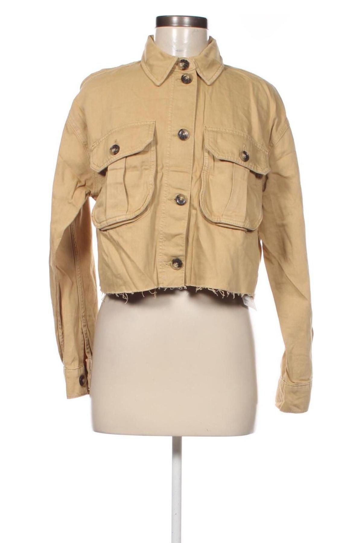 Damenjacke Topshop, Größe S, Farbe Beige, Preis 54,99 €