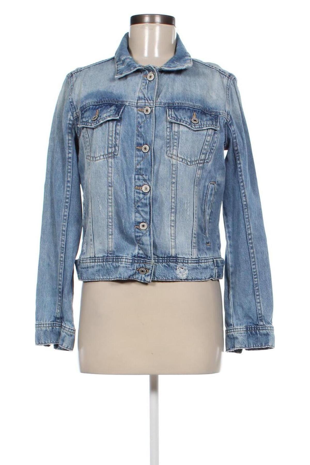 Damenjacke Zara, Größe M, Farbe Blau, Preis 13,99 €