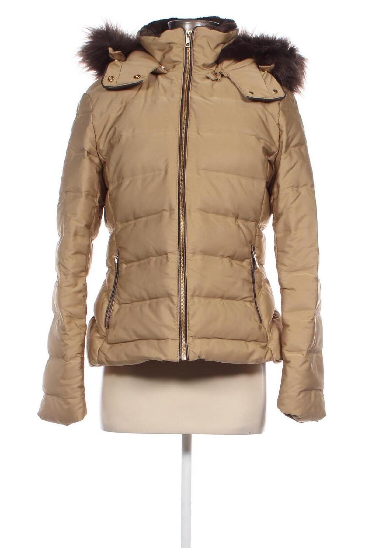 Damenjacke Zara, Größe XL, Farbe Beige, Preis 28,79 €