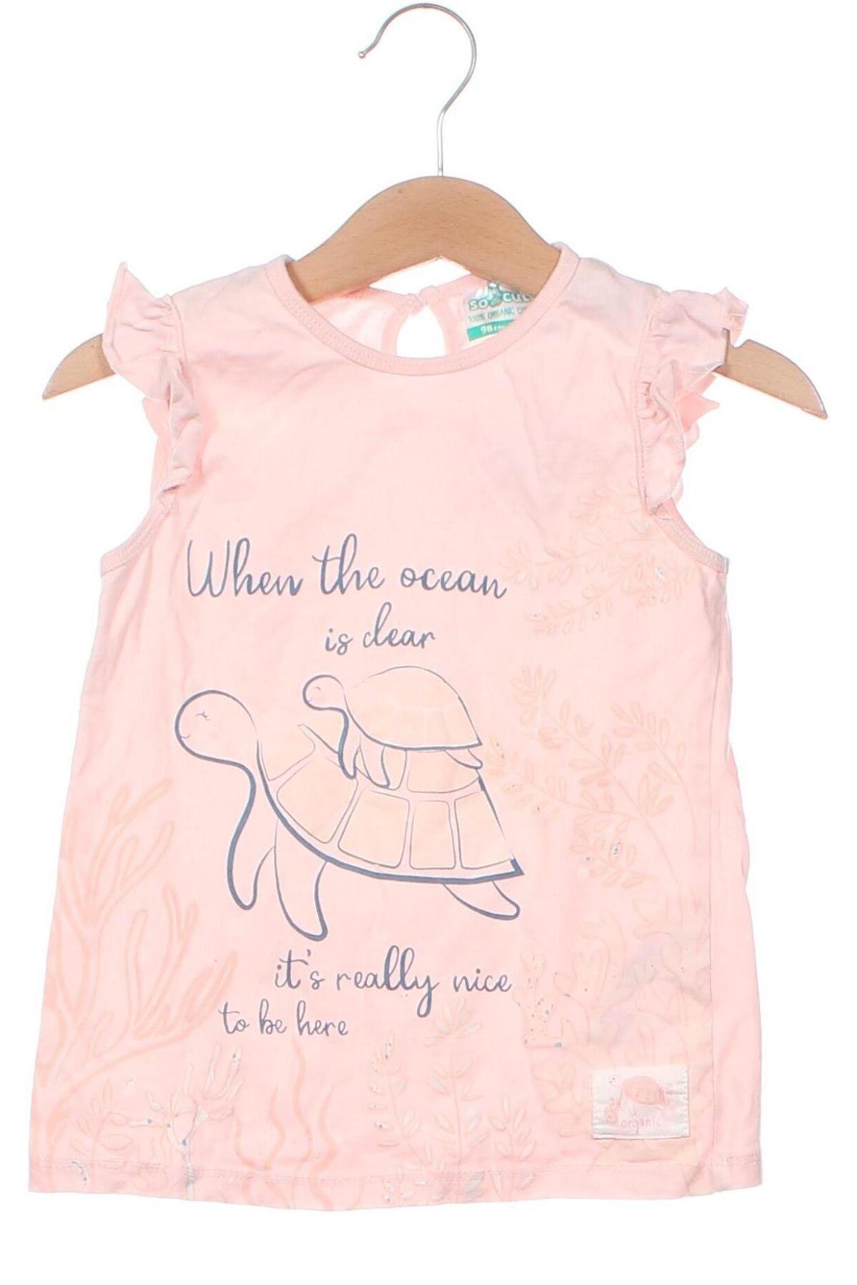 Kinder Shirt, Größe 2-3y/ 98-104 cm, Farbe Rosa, Preis € 2,99