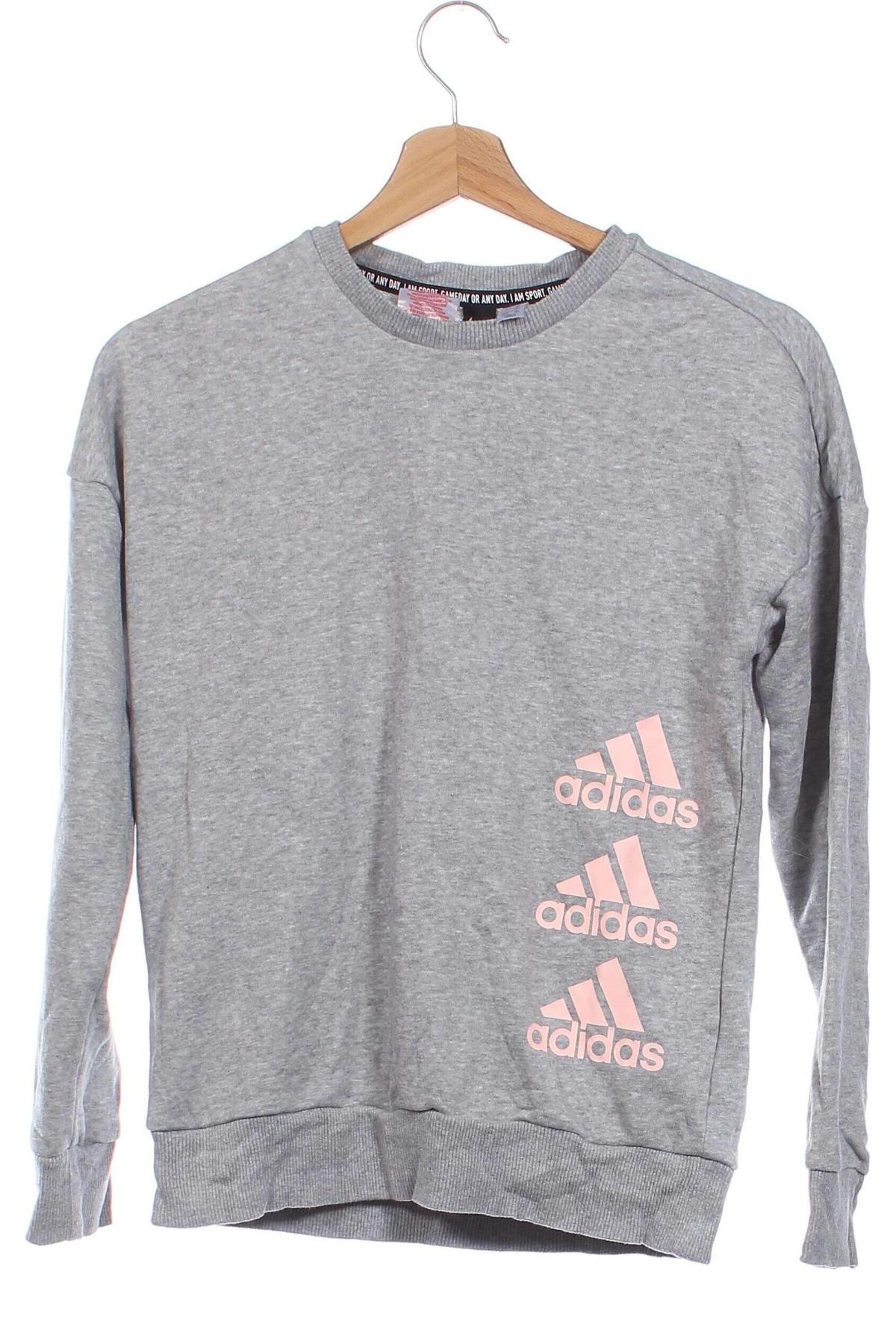 Kinder Shirt Adidas, Größe 11-12y/ 152-158 cm, Farbe Grau, Preis € 20,49