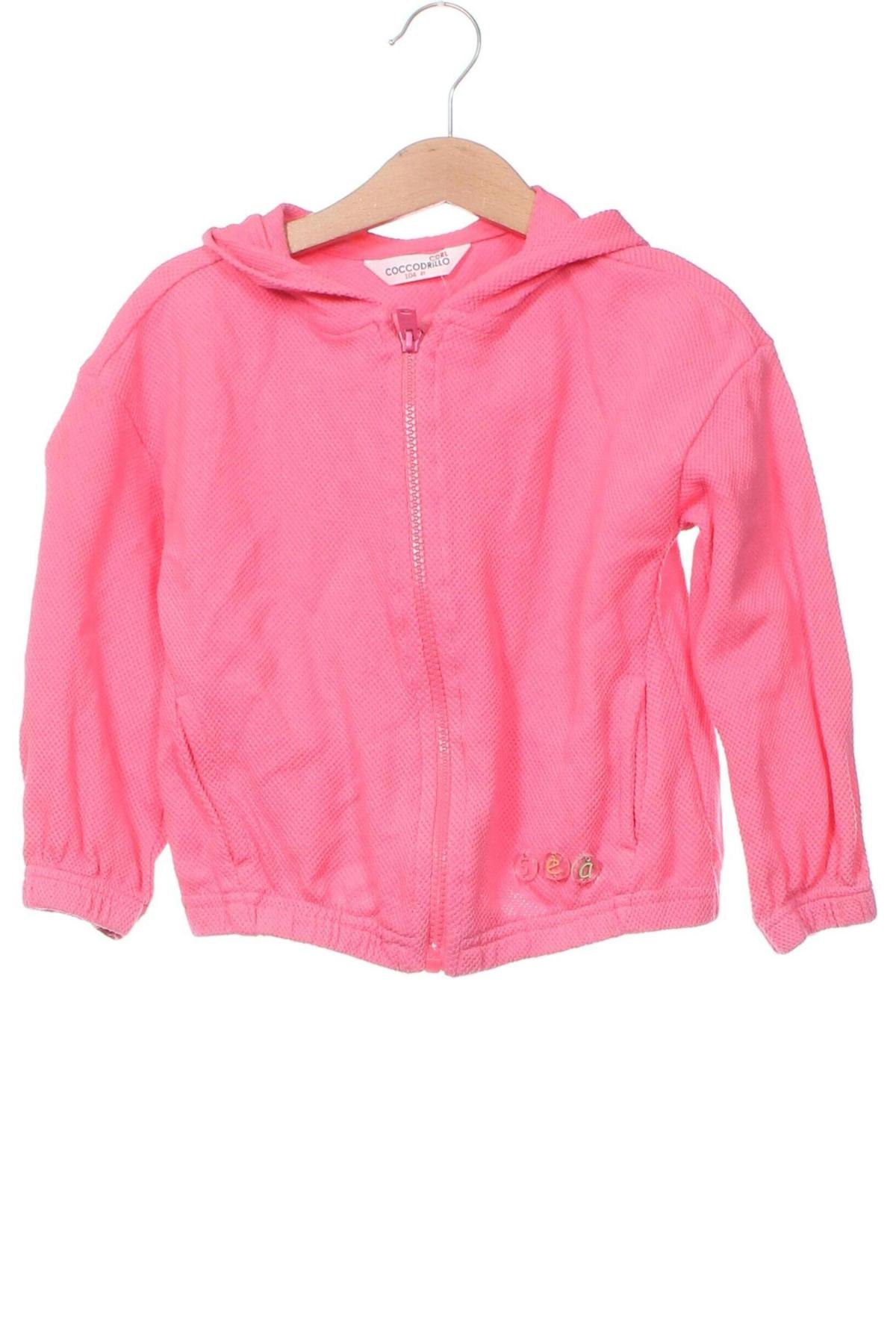 Kinder Shirt Coccodrillo, Größe 3-4y/ 104-110 cm, Farbe Rosa, Preis 10,63 €