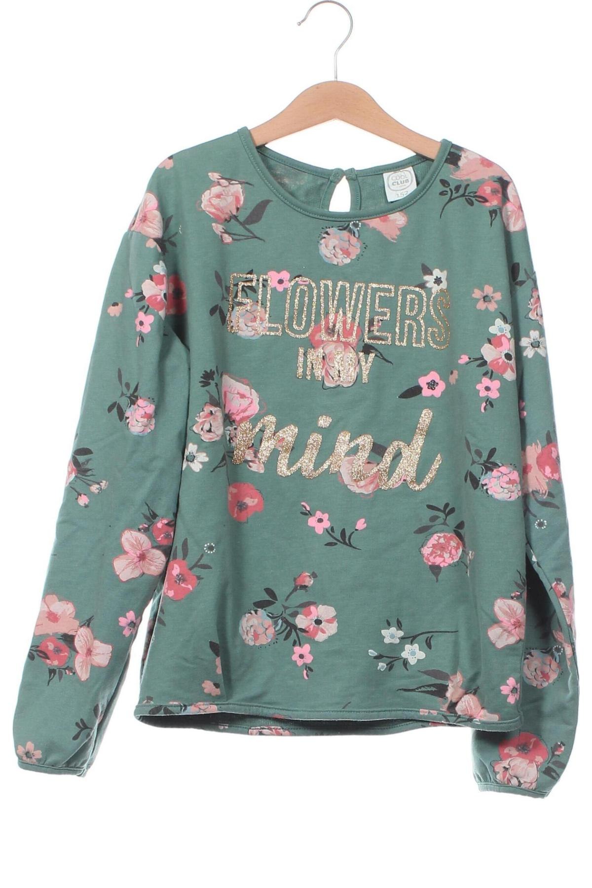 Kinder Shirt Coolclub, Größe 11-12y/ 152-158 cm, Farbe Grün, Preis € 3,99