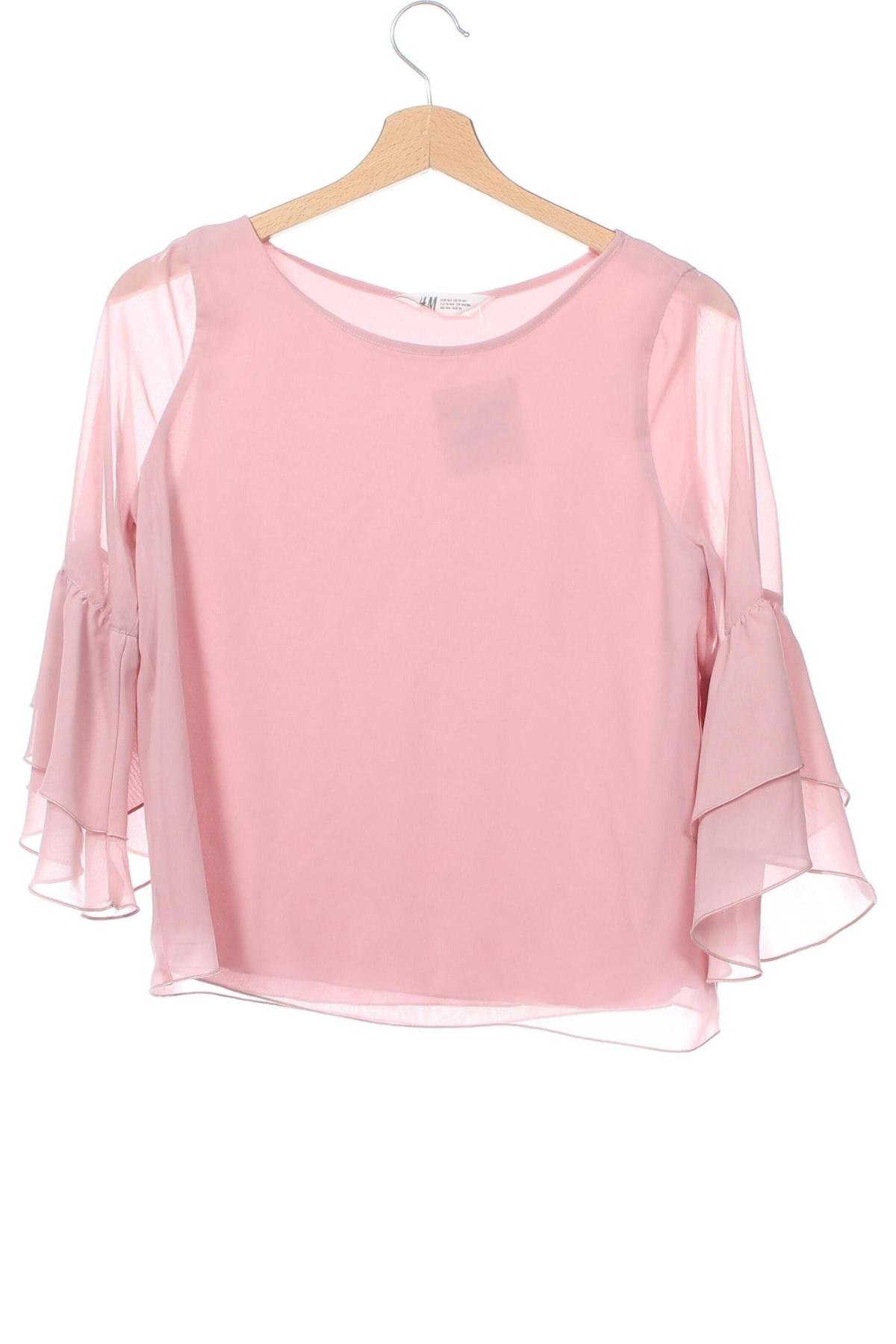 Kinder Shirt H&M, Größe 12-13y/ 158-164 cm, Farbe Rosa, Preis 3,99 €