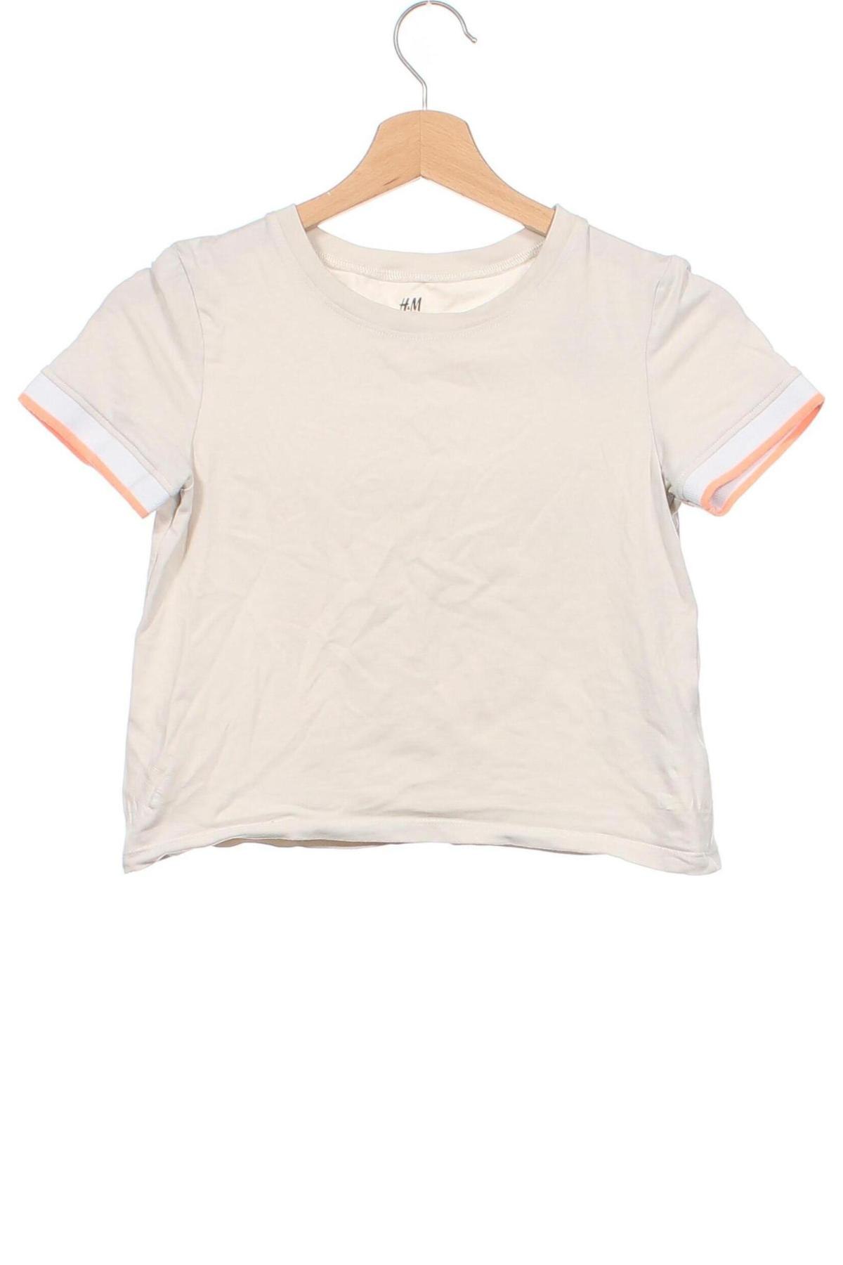 Kinder Shirt H&M, Größe 10-11y/ 146-152 cm, Farbe Beige, Preis 3,99 €