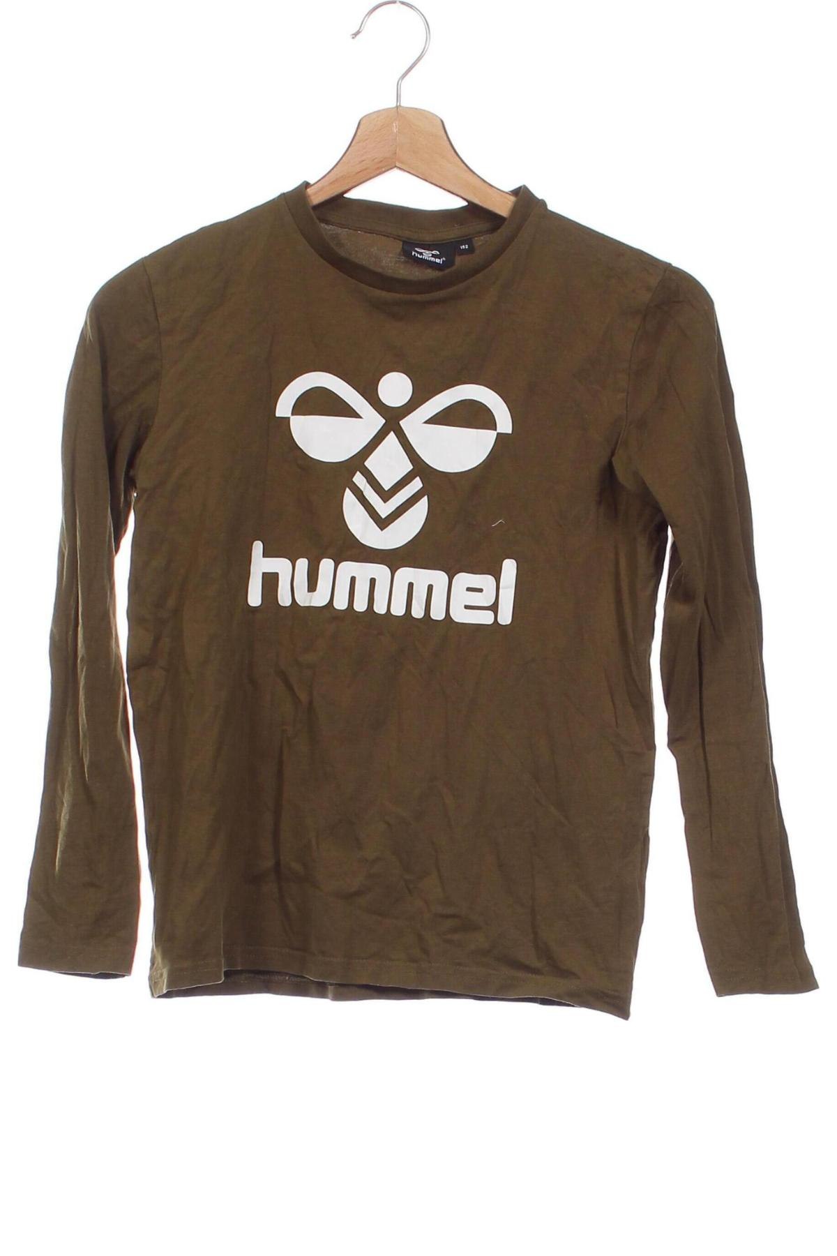 Kinder Shirt Hummel, Größe 11-12y/ 152-158 cm, Farbe Grün, Preis 8,29 €