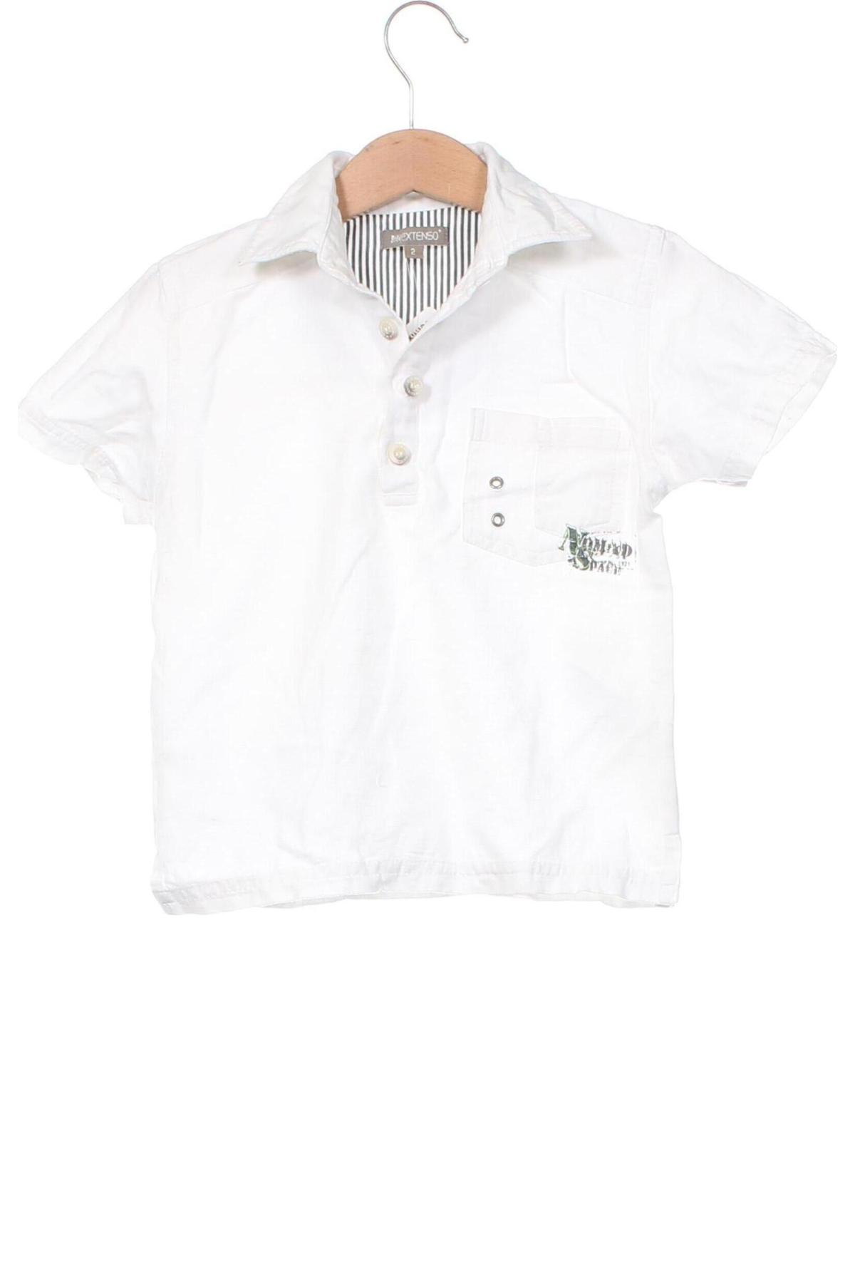 Kinder Shirt In Extenso, Größe 18-24m/ 86-98 cm, Farbe Weiß, Preis € 3,99