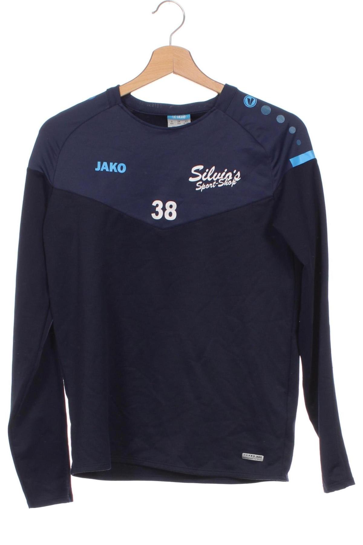 Kinder Shirt Jako, Größe 13-14y/ 164-168 cm, Farbe Blau, Preis 9,29 €