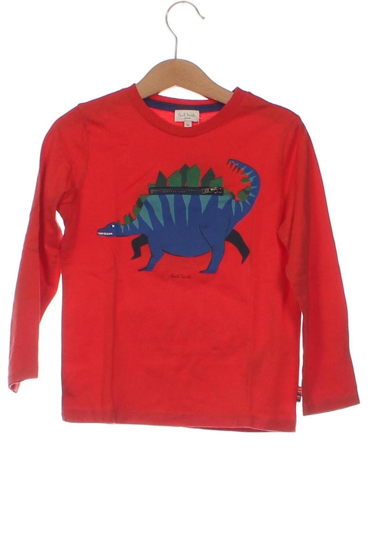 Kinder Shirt Paul Smith, Größe 4-5y/ 110-116 cm, Farbe Rot, Preis 15,99 €