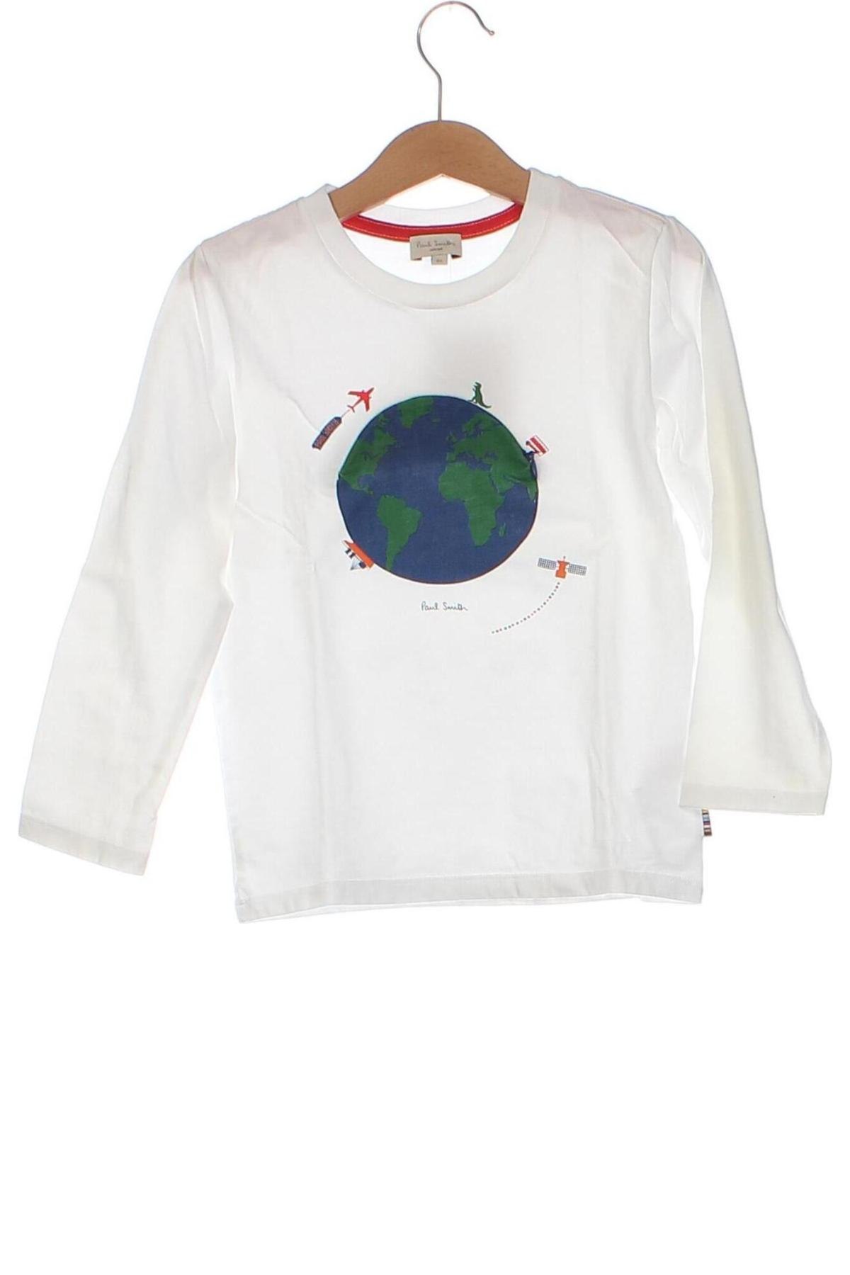 Kinder Shirt Paul Smith, Größe 5-6y/ 116-122 cm, Farbe Weiß, Preis 15,99 €