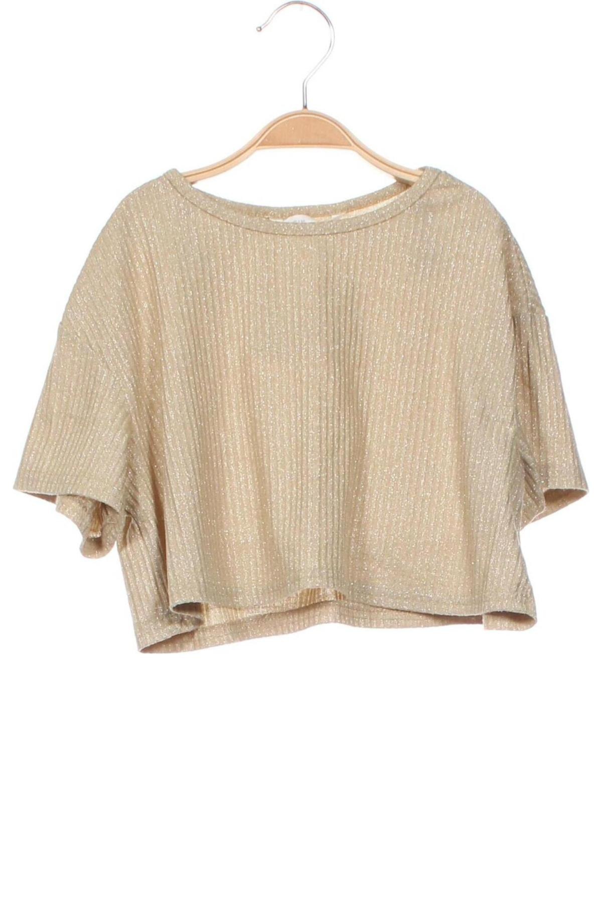 Kinder Shirt SHEIN, Größe 7-8y/ 128-134 cm, Farbe Beige, Preis 3,99 €