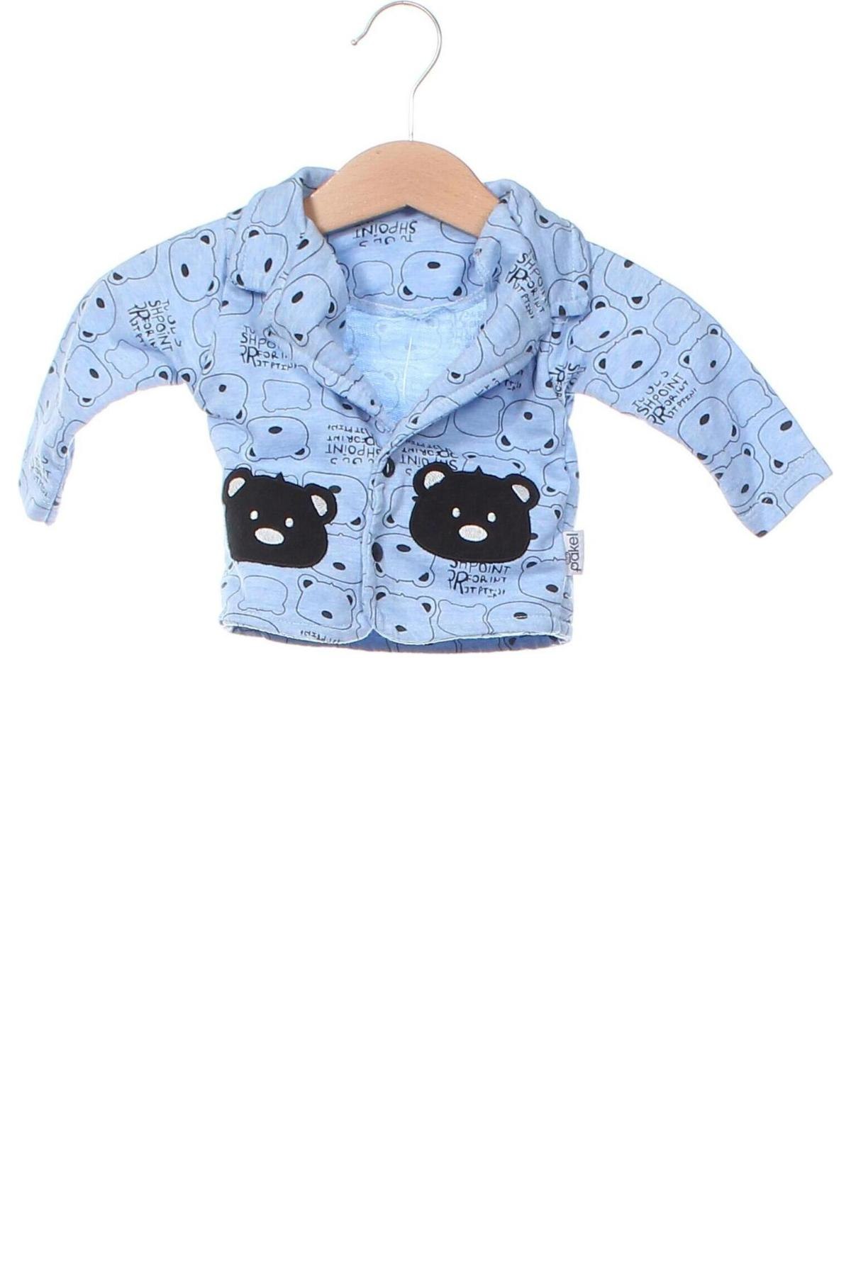 Kinder Strickjacke, Größe 2-3m/ 56-62 cm, Farbe Blau, Preis 3,99 €