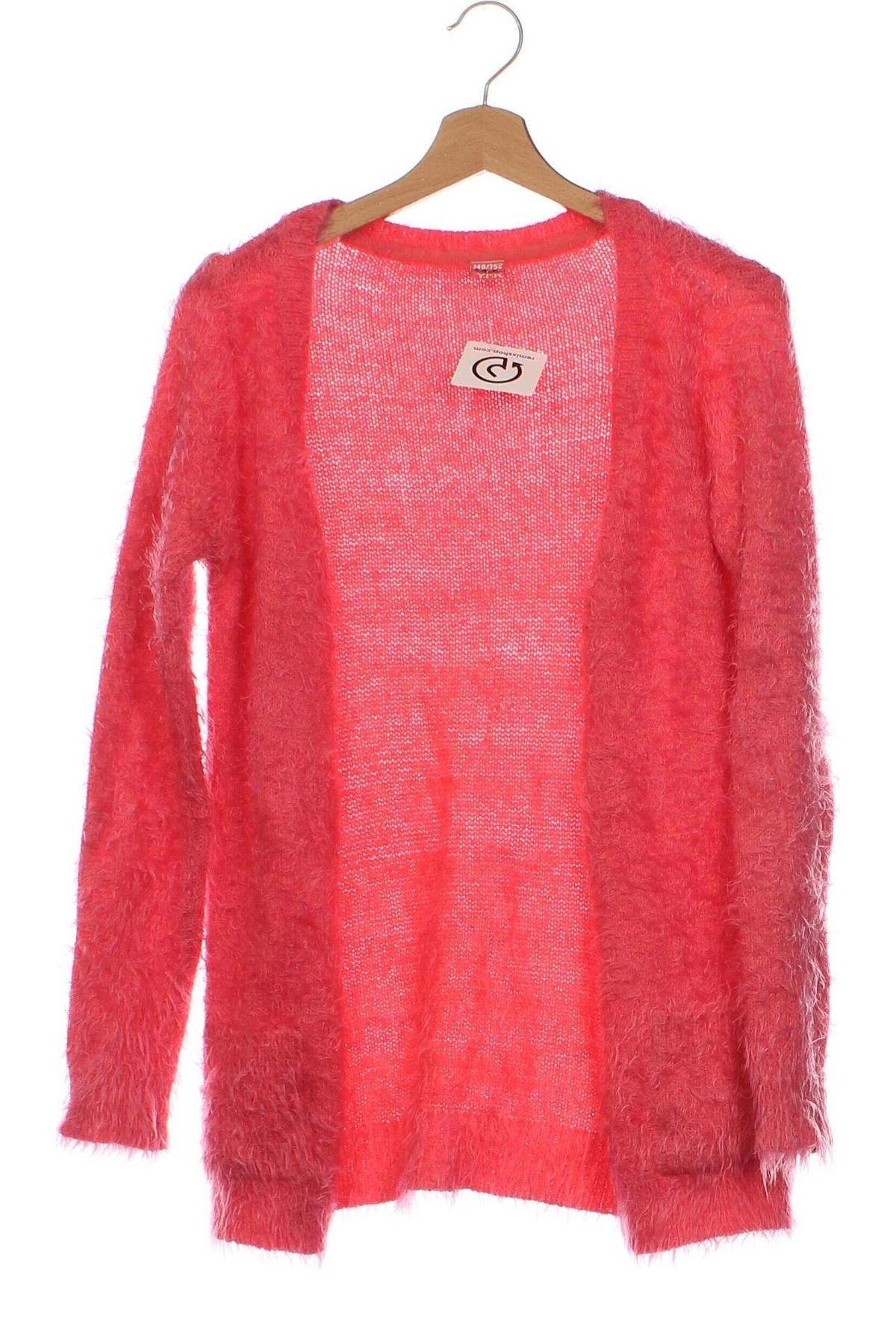 Kinder Strickjacke, Größe 10-11y/ 146-152 cm, Farbe Rosa, Preis 5,99 €