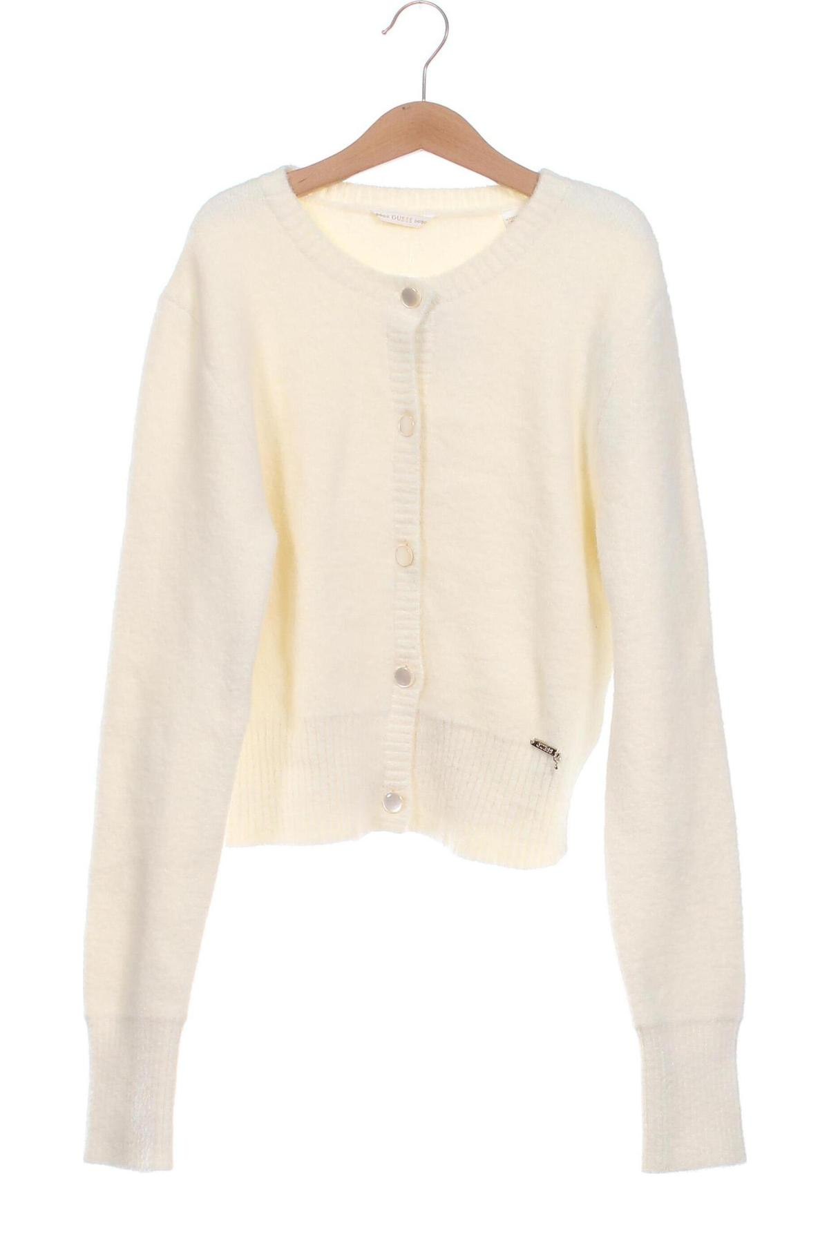 Kinder Strickjacke Guess, Größe 15-18y/ 170-176 cm, Farbe Weiß, Preis € 35,99