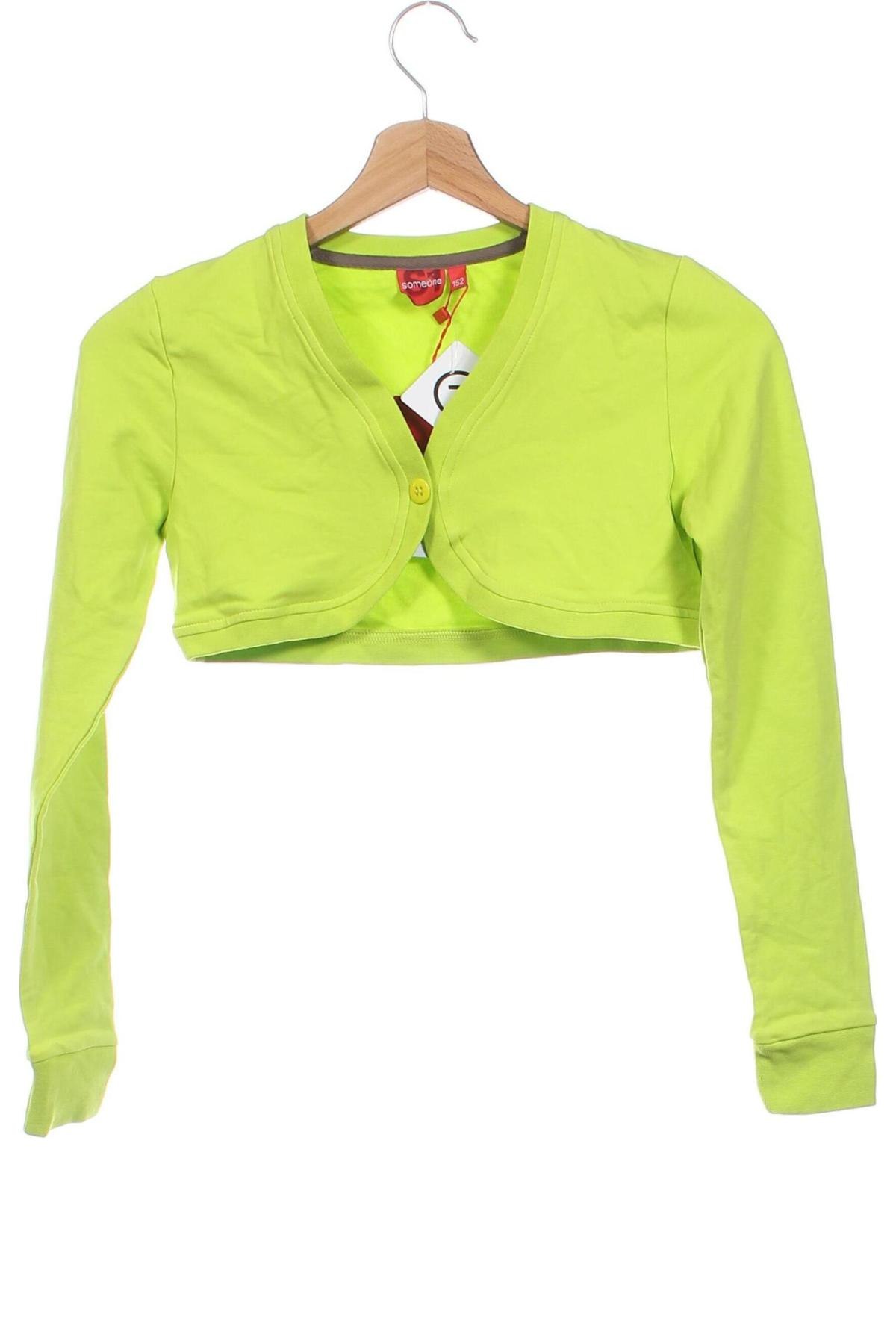 Kinder Strickjacke Someone, Größe 10-11y/ 146-152 cm, Farbe Grün, Preis € 11,99