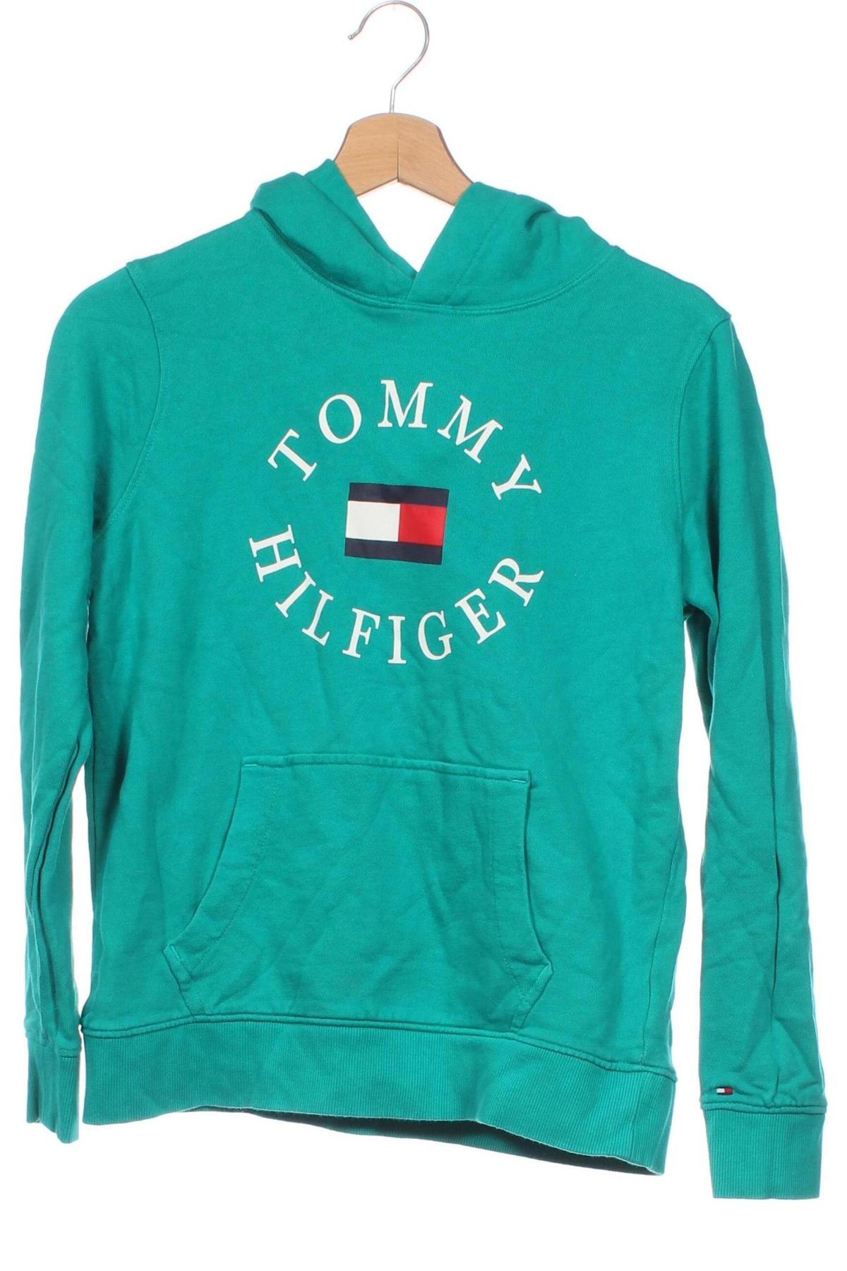 Dětská košile  Tommy Hilfiger, Velikost 13-14y/ 164-168 cm, Barva Zelená, Cena  433,00 Kč