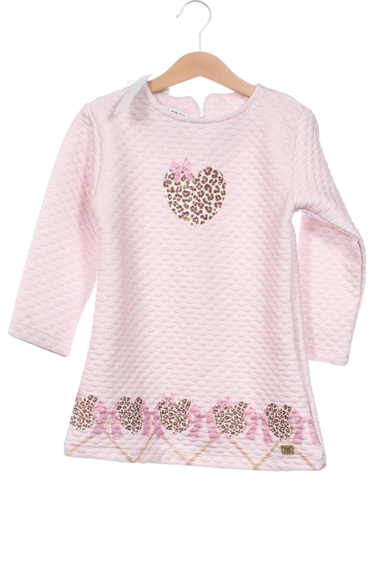 Kinderkleid, Größe 2-3y/ 98-104 cm, Farbe Rosa, Preis € 13,49