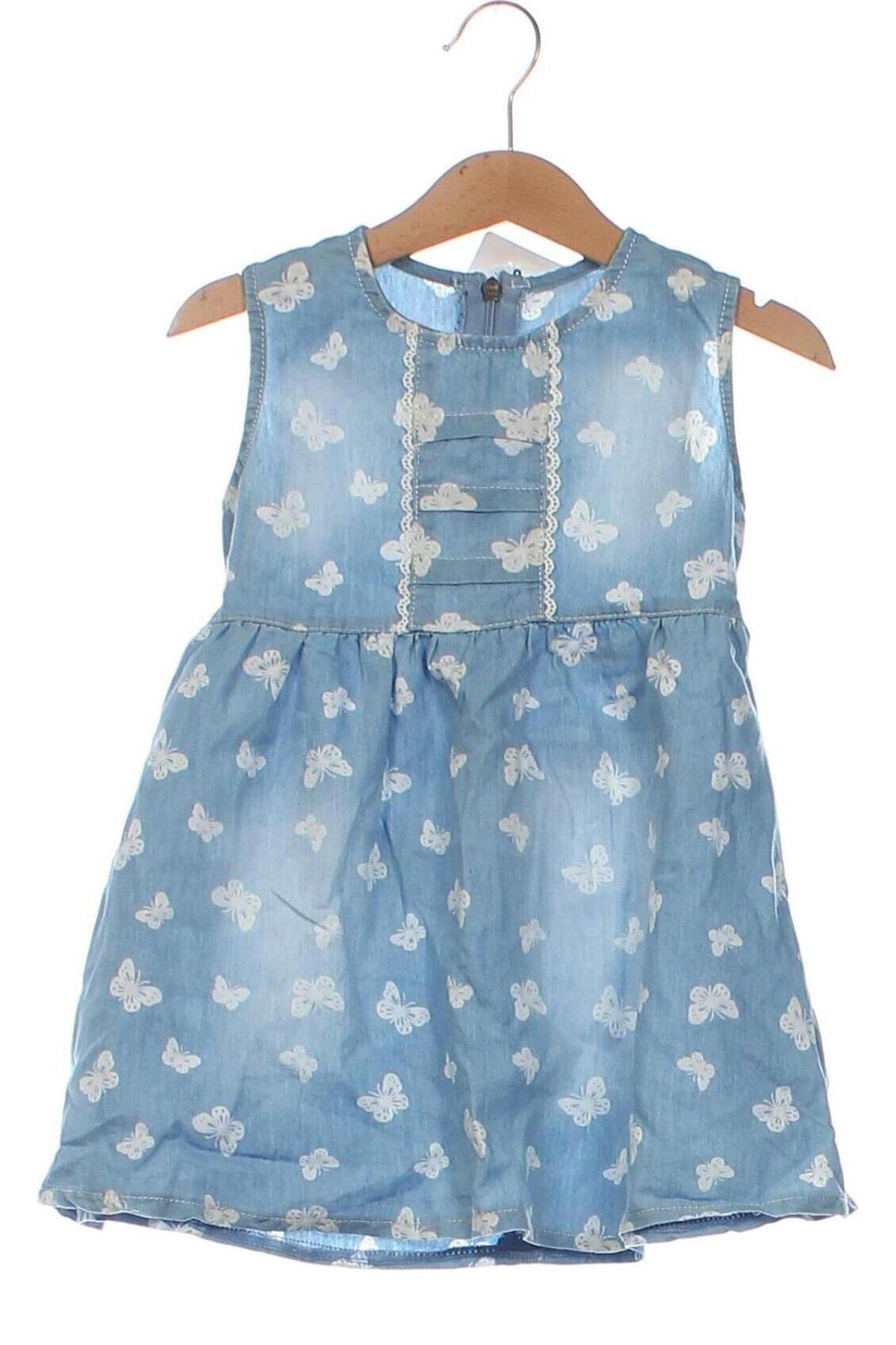 Kinderkleid, Größe 2-3y/ 98-104 cm, Farbe Blau, Preis € 4,49