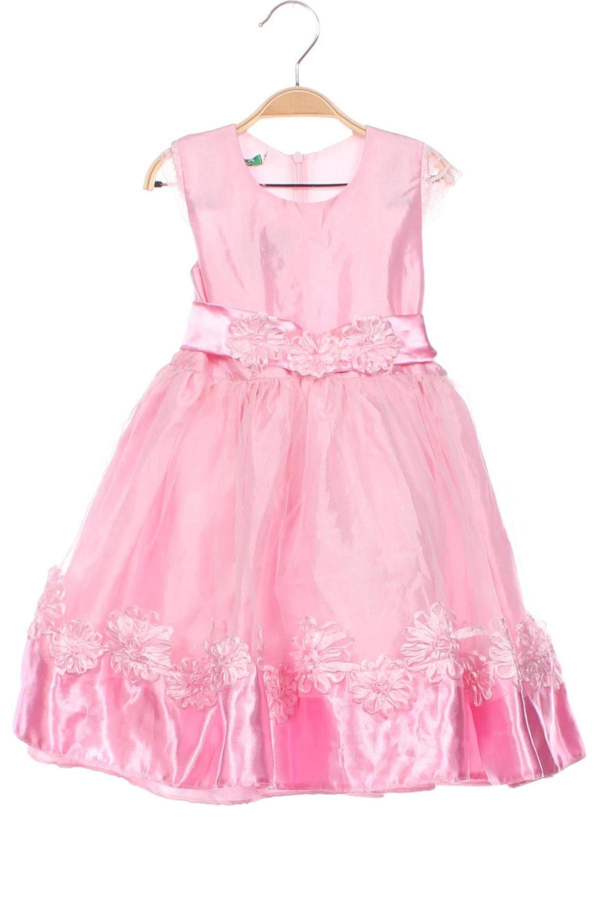 Kinderkleid, Größe 2-3y/ 98-104 cm, Farbe Rosa, Preis 18,47 €