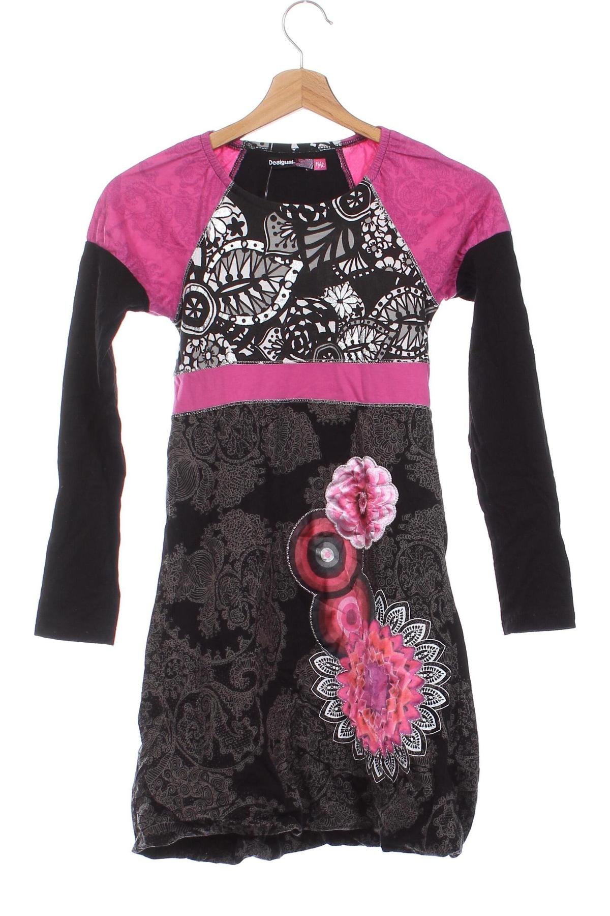 Kinderkleid Desigual, Größe 11-12y/ 152-158 cm, Farbe Mehrfarbig, Preis 38,99 €