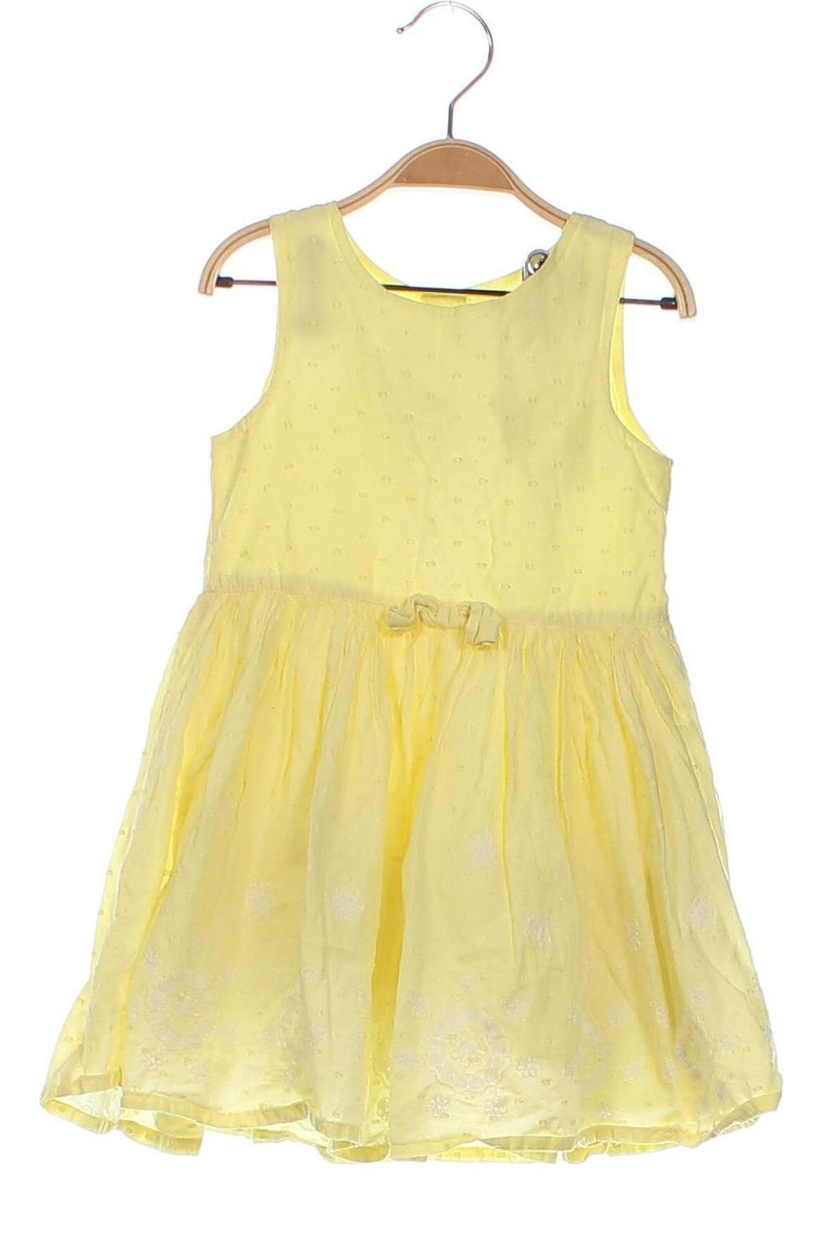 Kinderkleid George, Größe 18-24m/ 86-98 cm, Farbe Gelb, Preis € 6,99