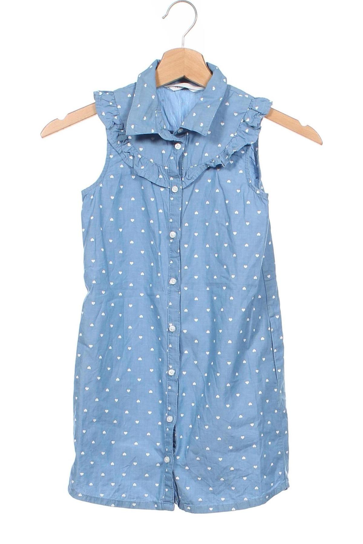 Kinderkleid H&M, Größe 7-8y/ 128-134 cm, Farbe Blau, Preis 6,99 €