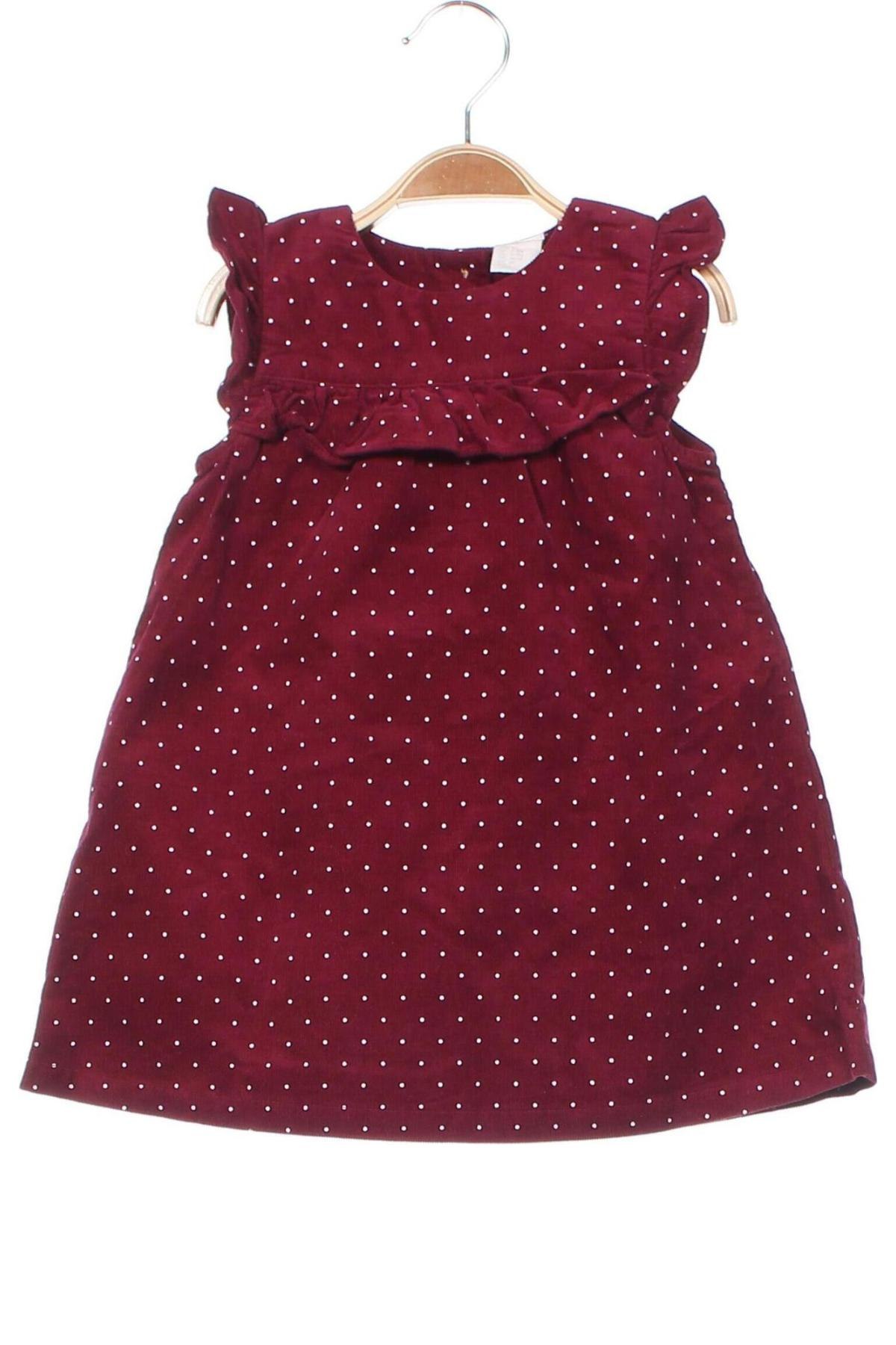 Kinderkleid H&M, Größe 9-12m/ 74-80 cm, Farbe Rot, Preis 15,00 €