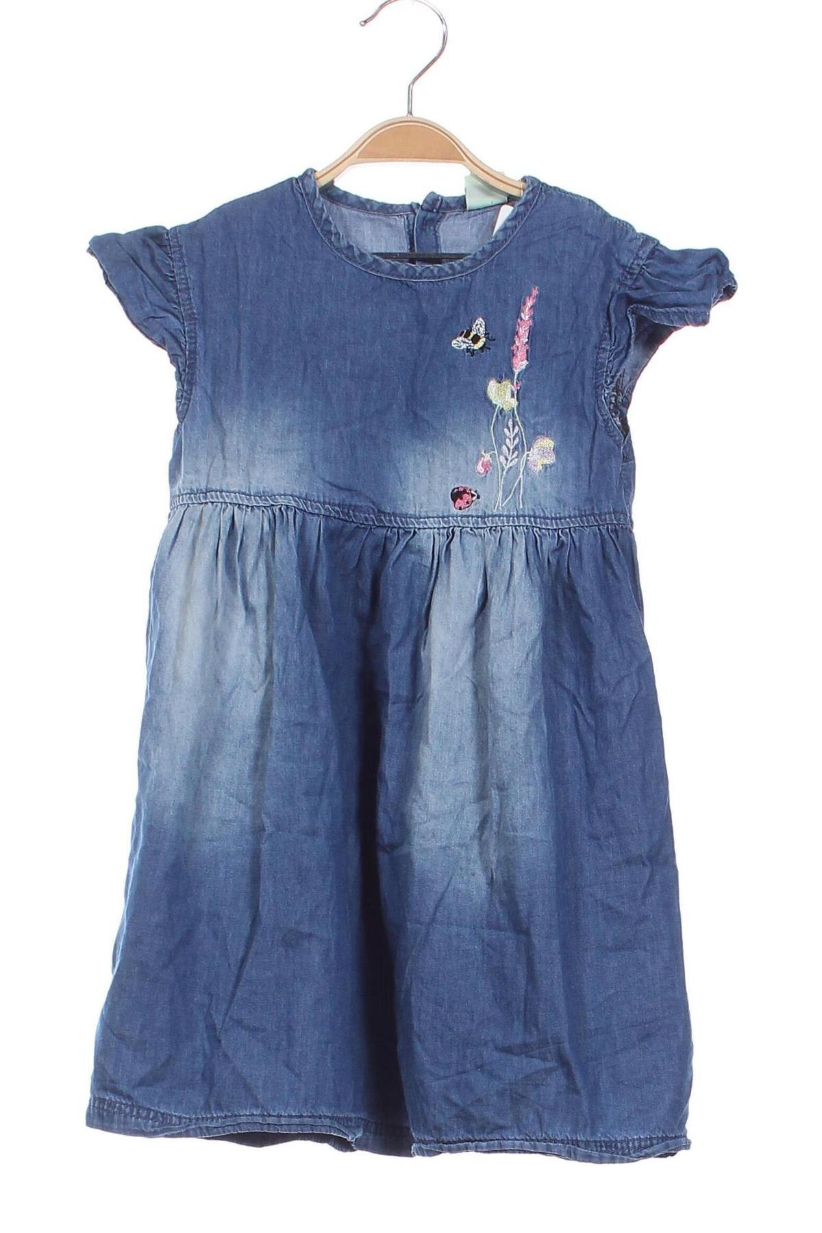 Kinderkleid Kiki & Koko, Größe 4-5y/ 110-116 cm, Farbe Blau, Preis € 11,83