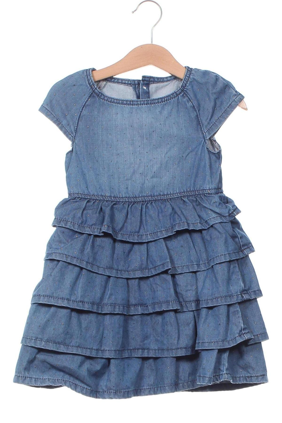 Rochie pentru copii Mothercare, Mărime 18-24m/ 86-98 cm, Culoare Albastru, Preț 25,51 Lei